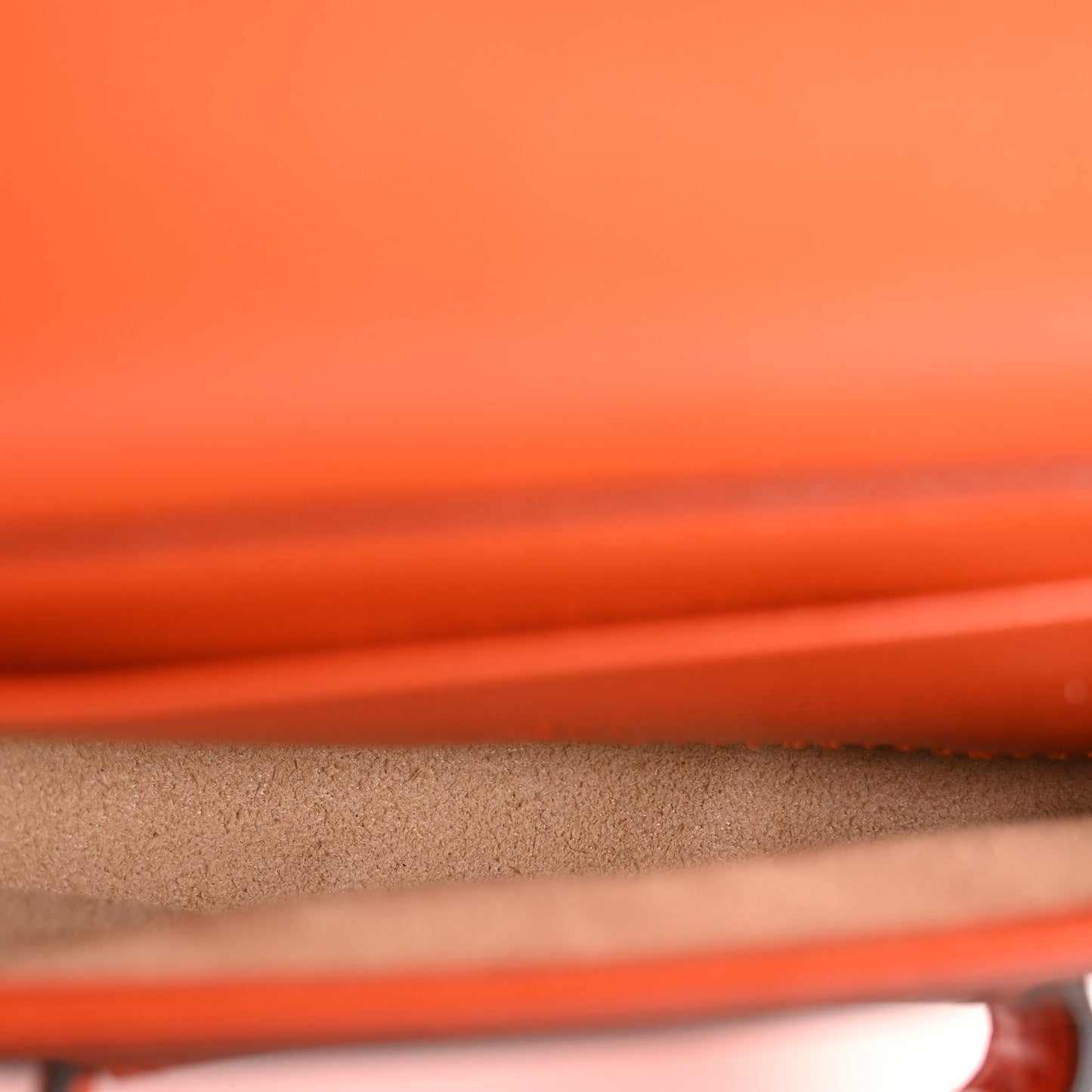 Azalea Calfskin Web Monochrome Horsebit 1955 Wallet On Strap Orange