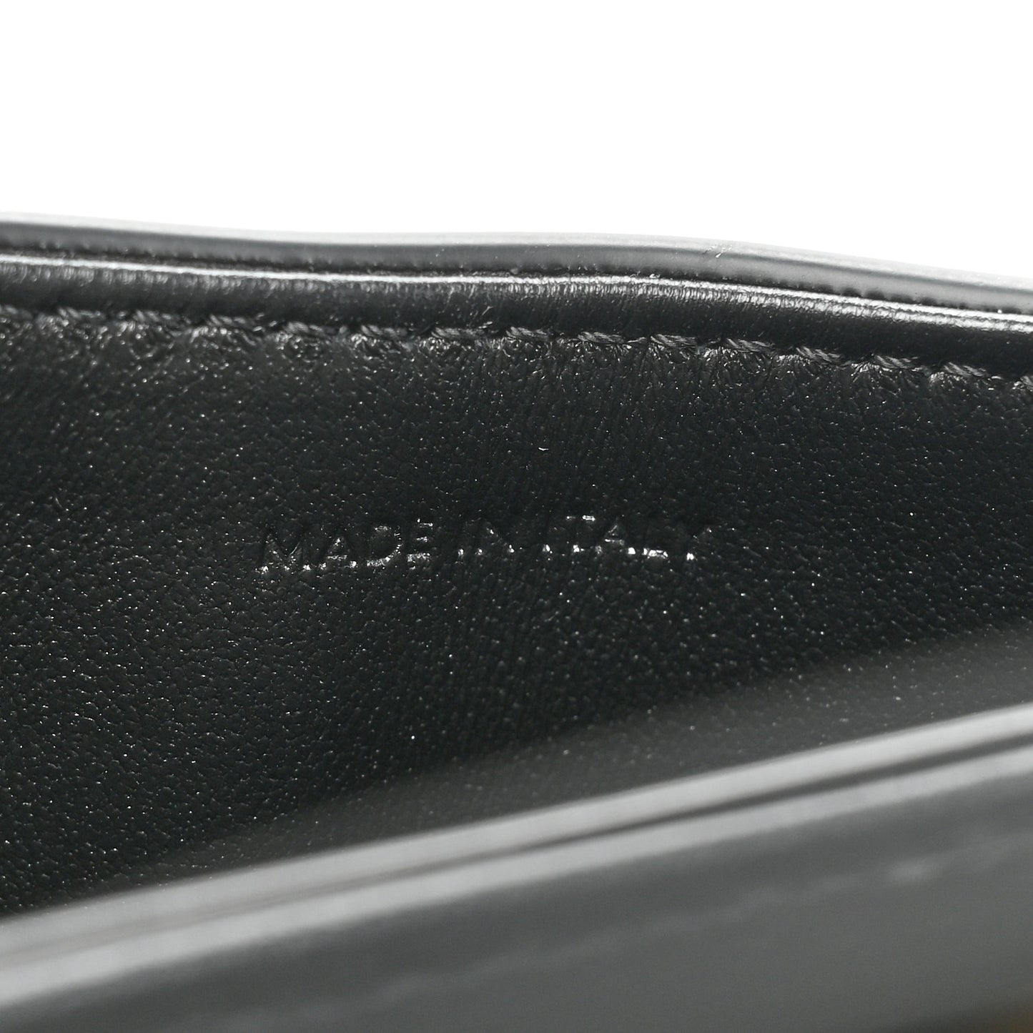 Shiny Calfskin Teen Besace Black