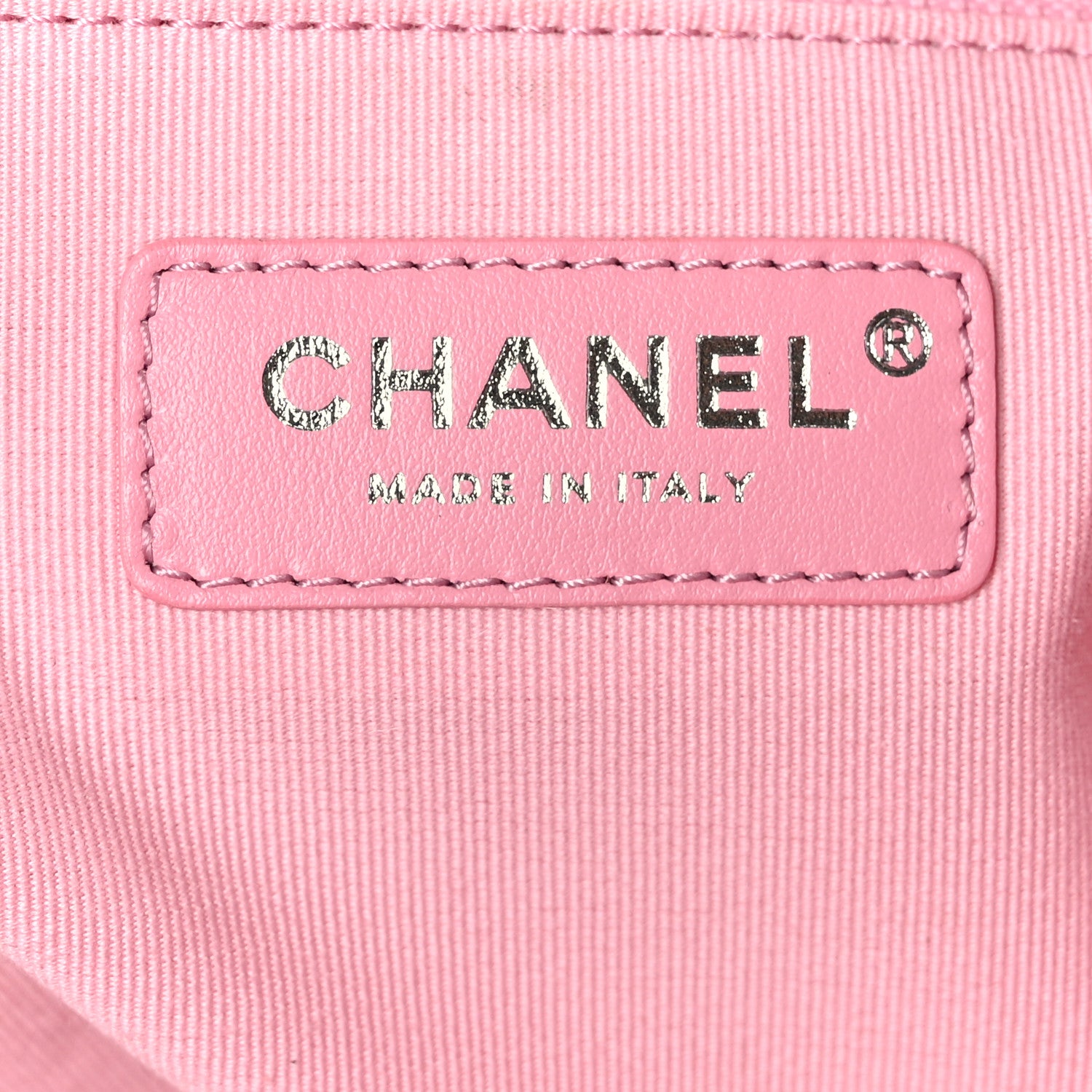 Chanel Canvas Calfskin Striped Medium Deauville Tote Pink 7 of 10