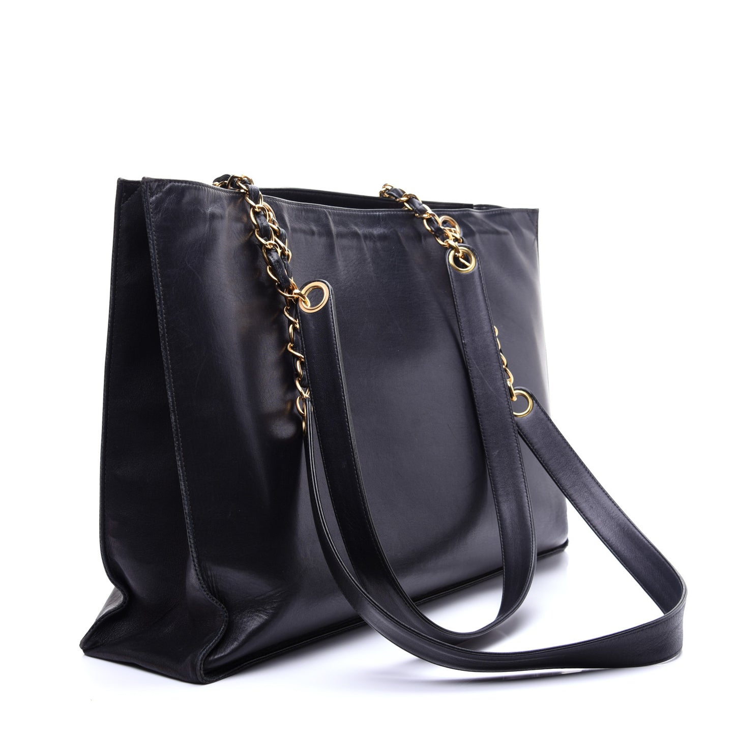 Lambskin CC Tote Black