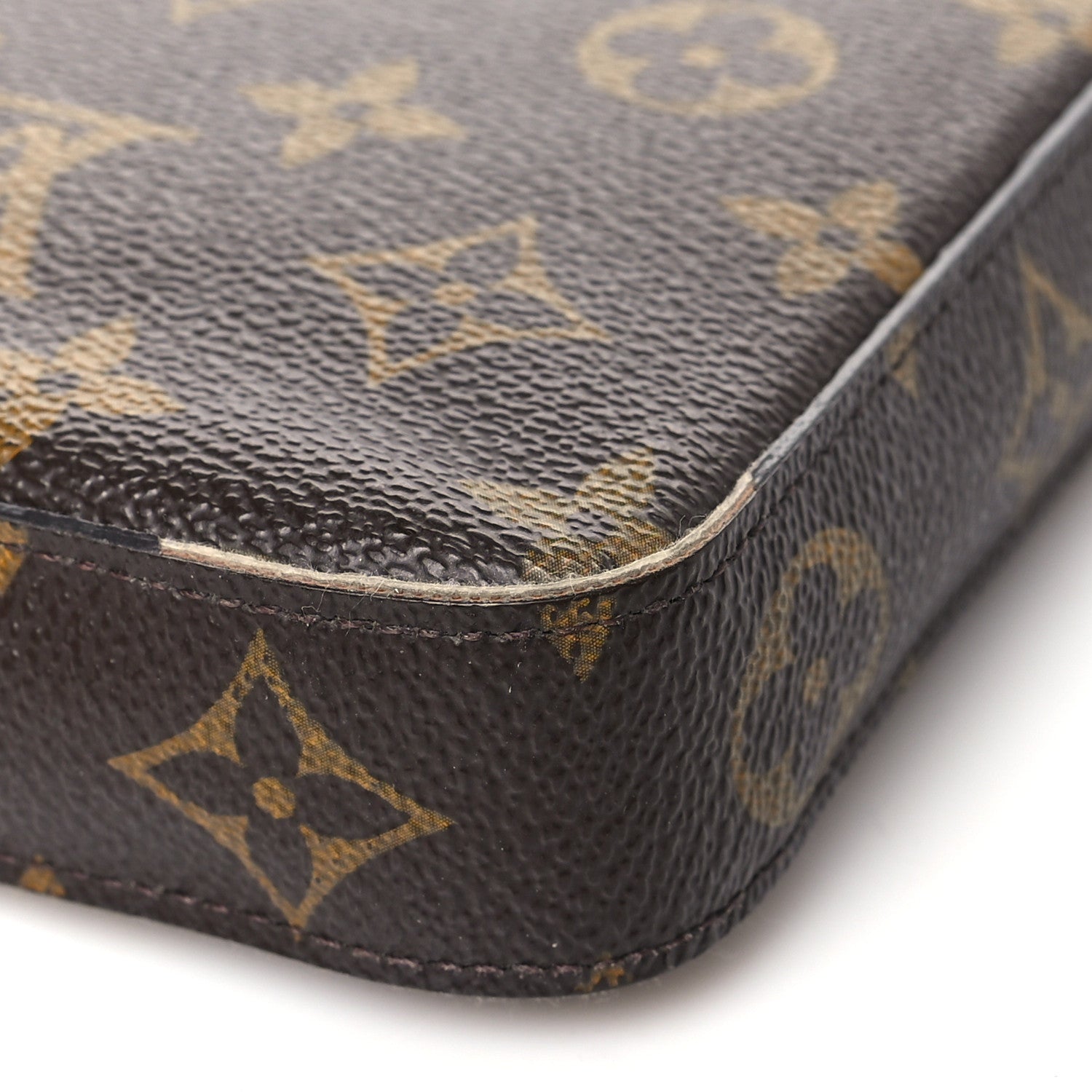 Louis Vuitton Monogram Pochette Felicie Chain Wallet Fuchsia 13 of 13