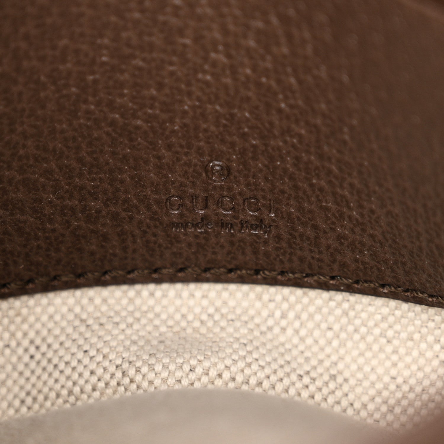 Gucci GG Supreme Monogram Textured Dollar Calfskin Blondie Belt Bag 120 48 Beige Ebony New Acero 5 of 10