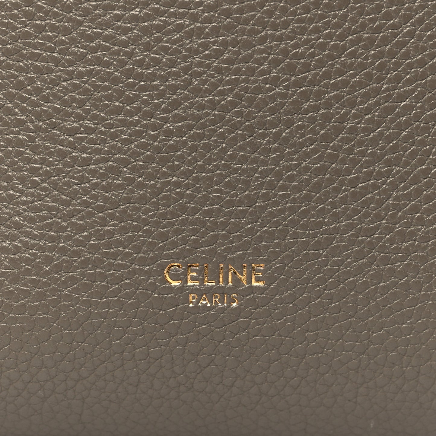 Soft Grained Calfskin Small Sangle Bucket Bag Taupe