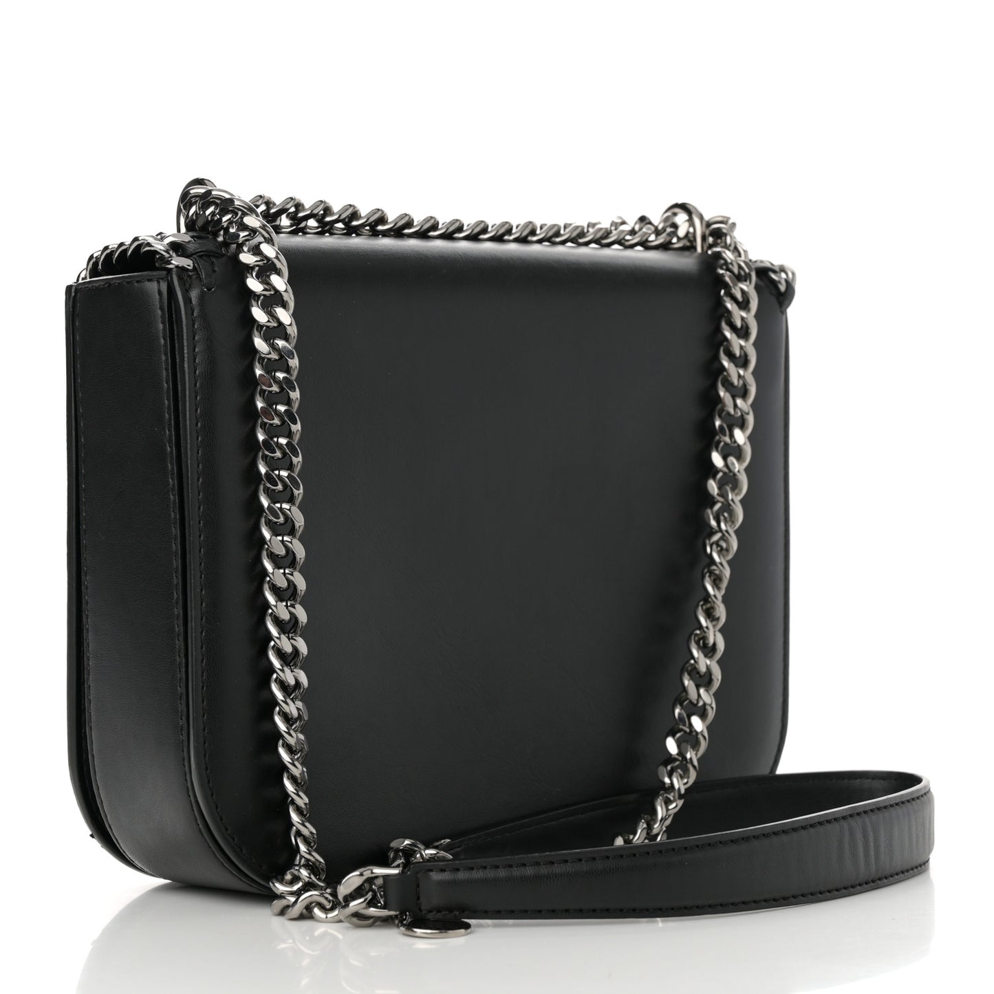 Eco Alter Nappa Falabella Box All Is Love Shoulder Bag Black