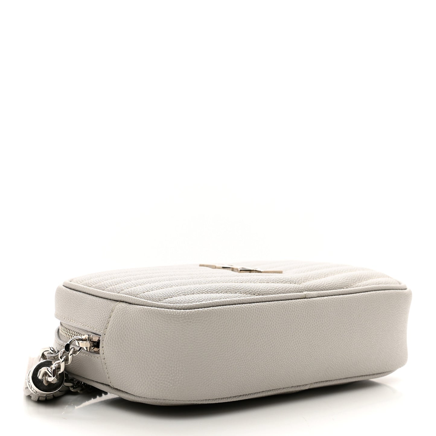 Grain De Poudre Matelasse Monogram Mini Lou Camera Bag Granite