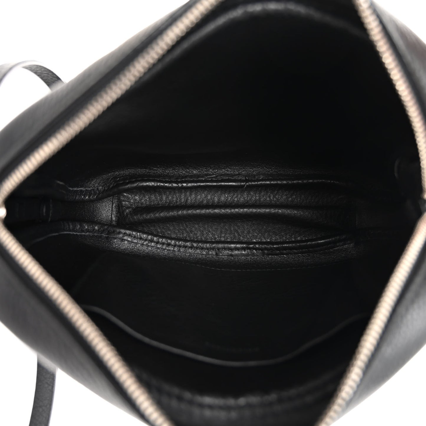 Calfskin Logo XS Everyday Camera Bag Black