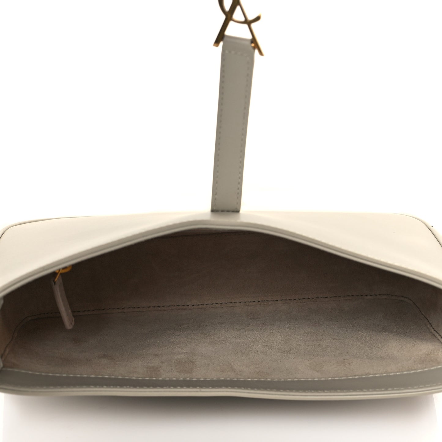 Smooth Calfskin Le 5 A 7 Hobo Blanc Vintage