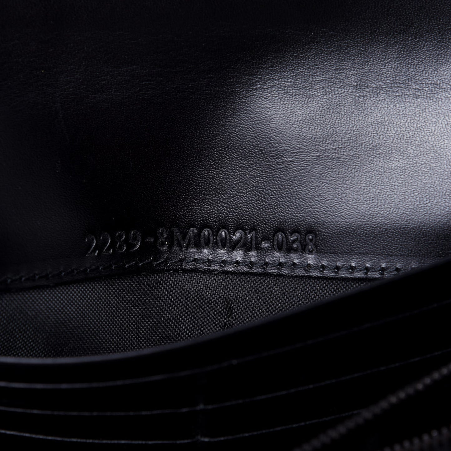 Zucchino Forever Continental Wallet Black