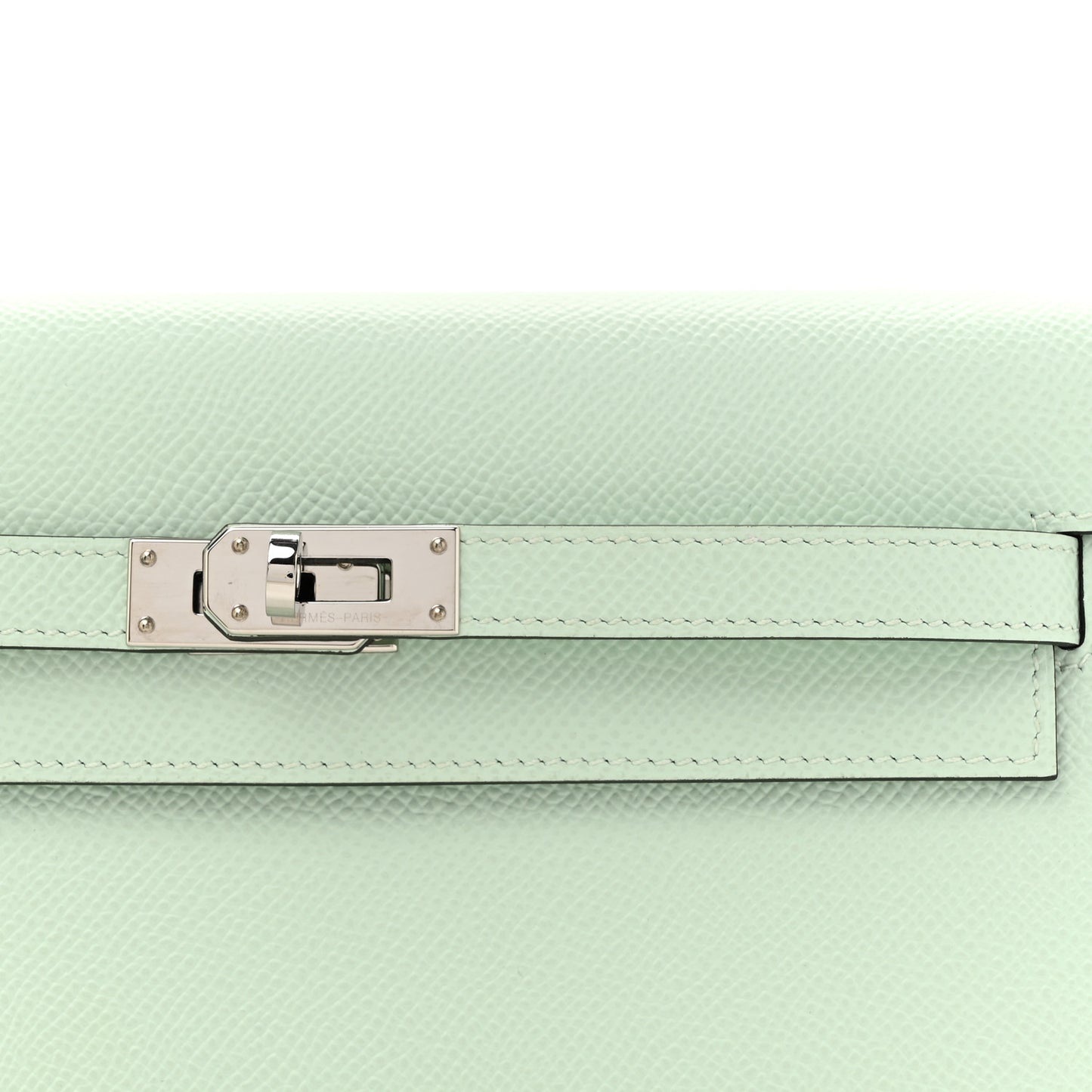 Epsom Kelly Wallet To Go Vert Peppermint