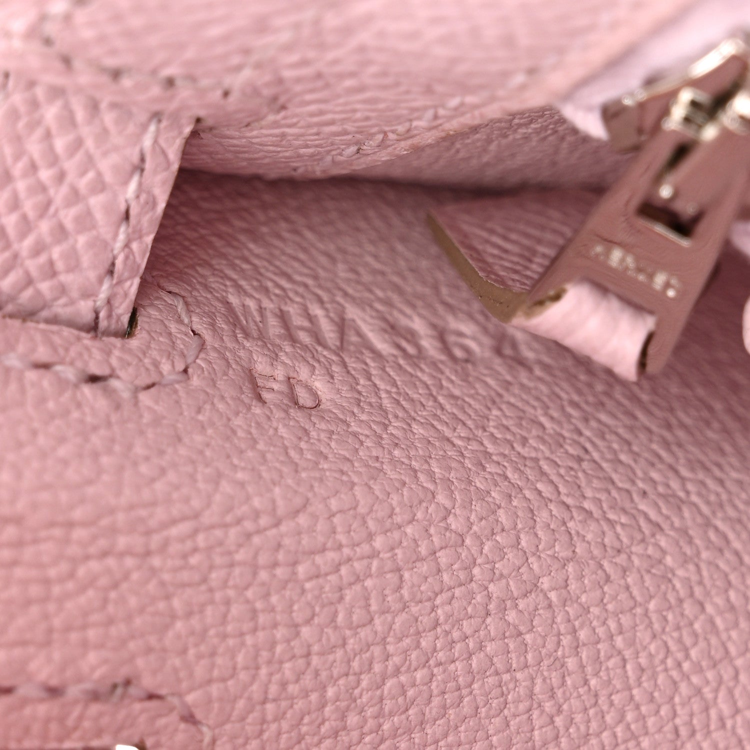 Hermes Epsom Kelly Sellier 25 Mauve Pale 7 of 11