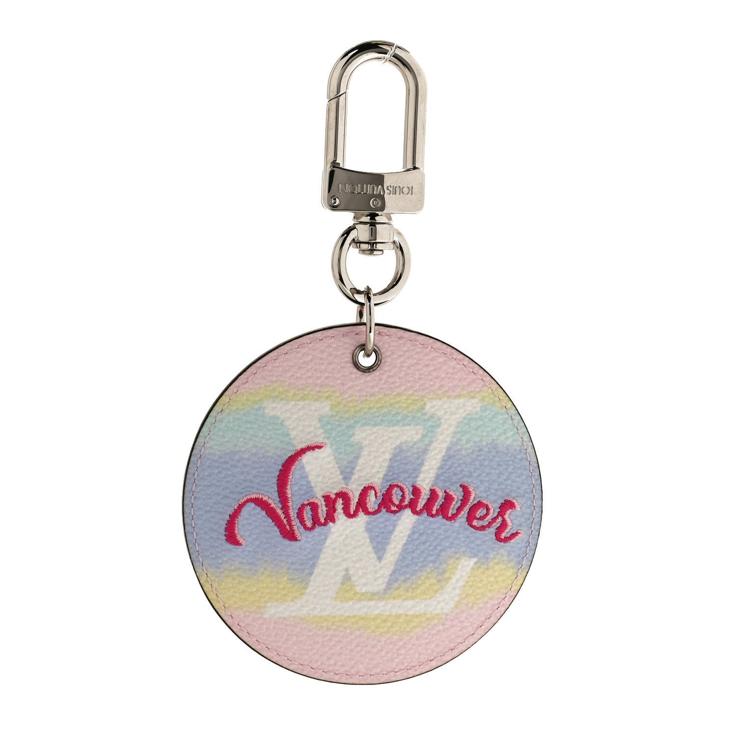 Monogram Escale Vancouver Bag Charm Key Holder Pastel