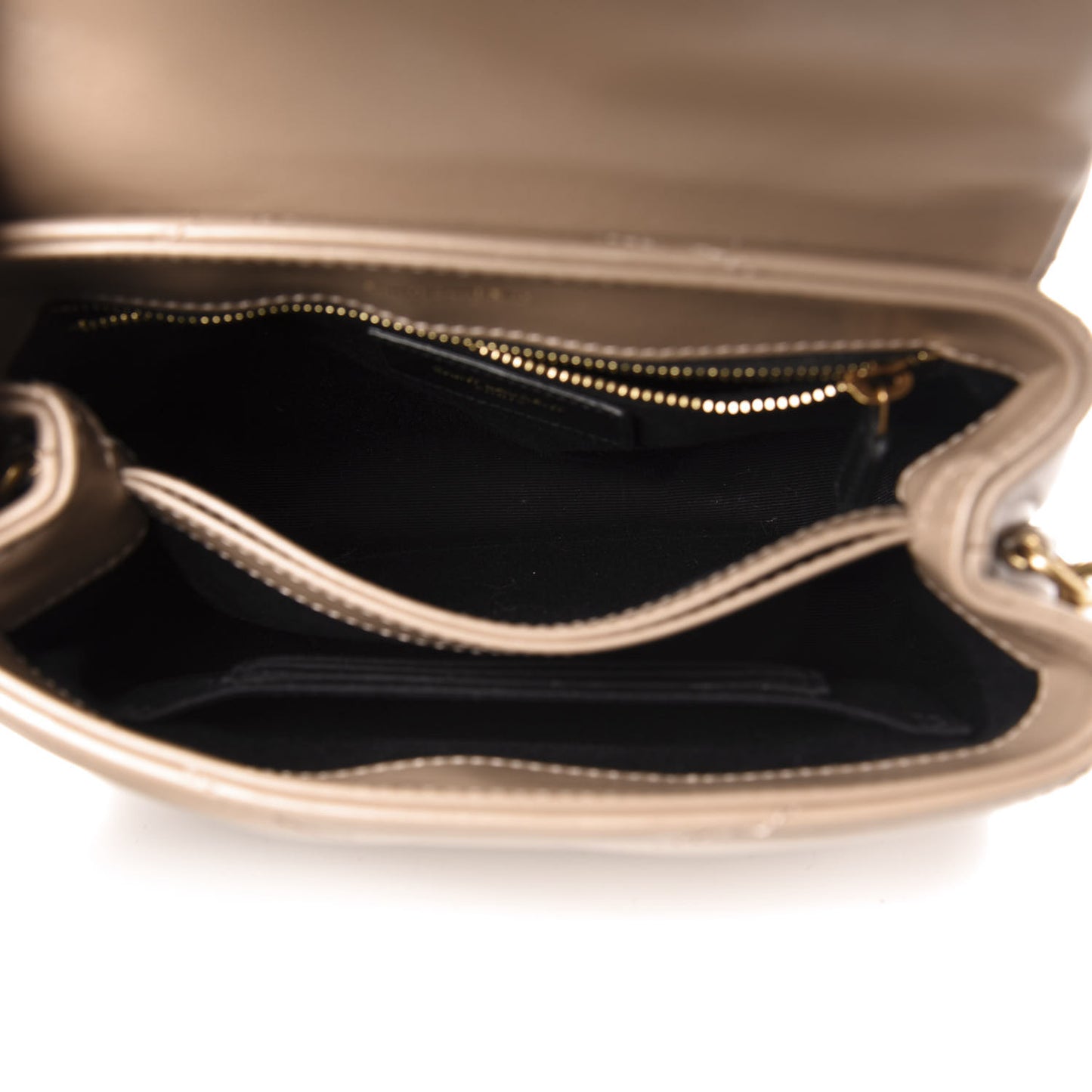 Calfskin Y Quilted Monogram Toy Loulou Satchel Dusty Grey