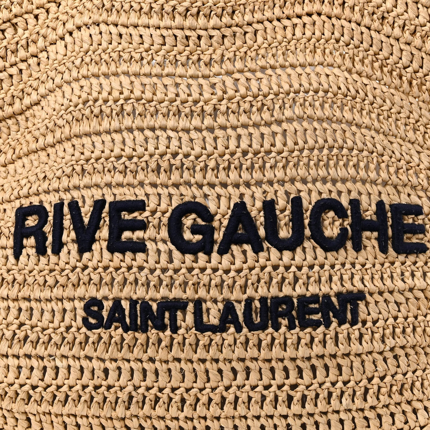 Raffia Rive Gauche Tote Natural
