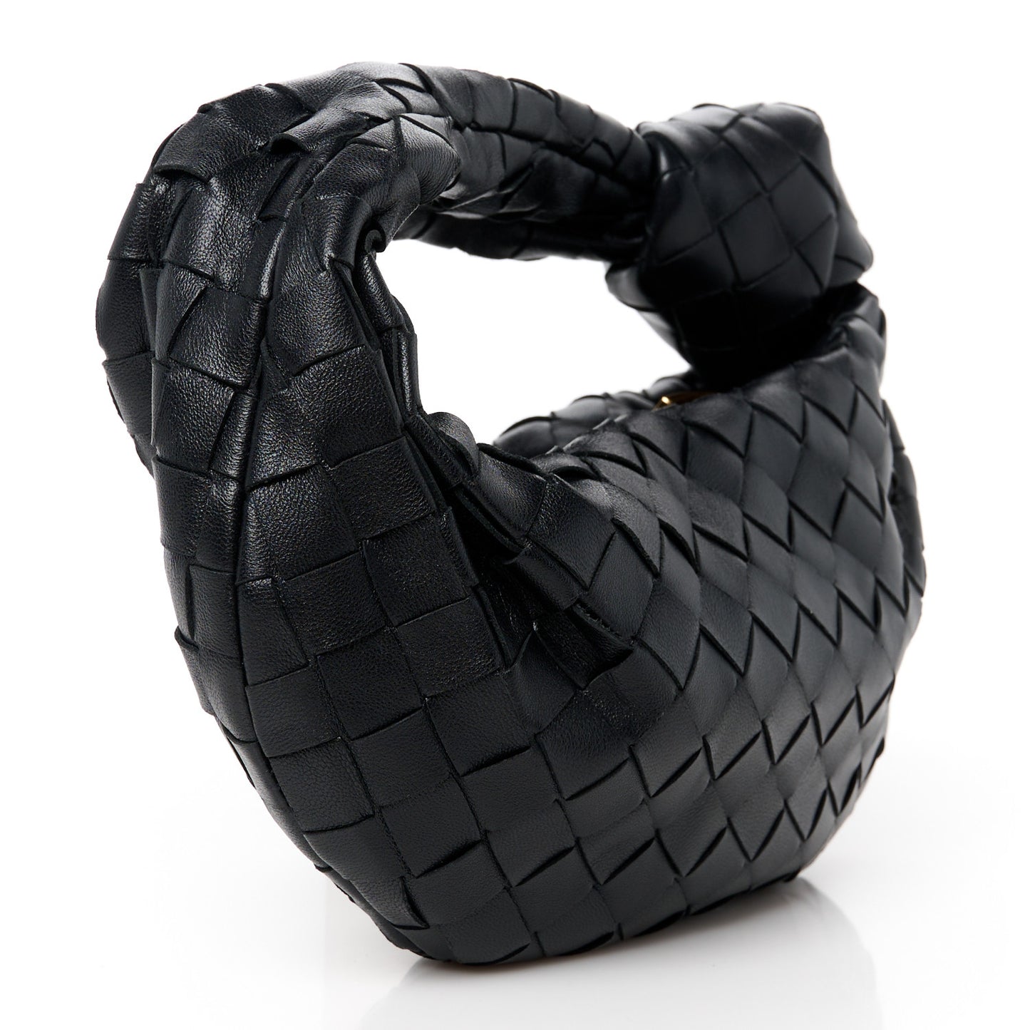 Nappa Intrecciato Mini Jodie Black