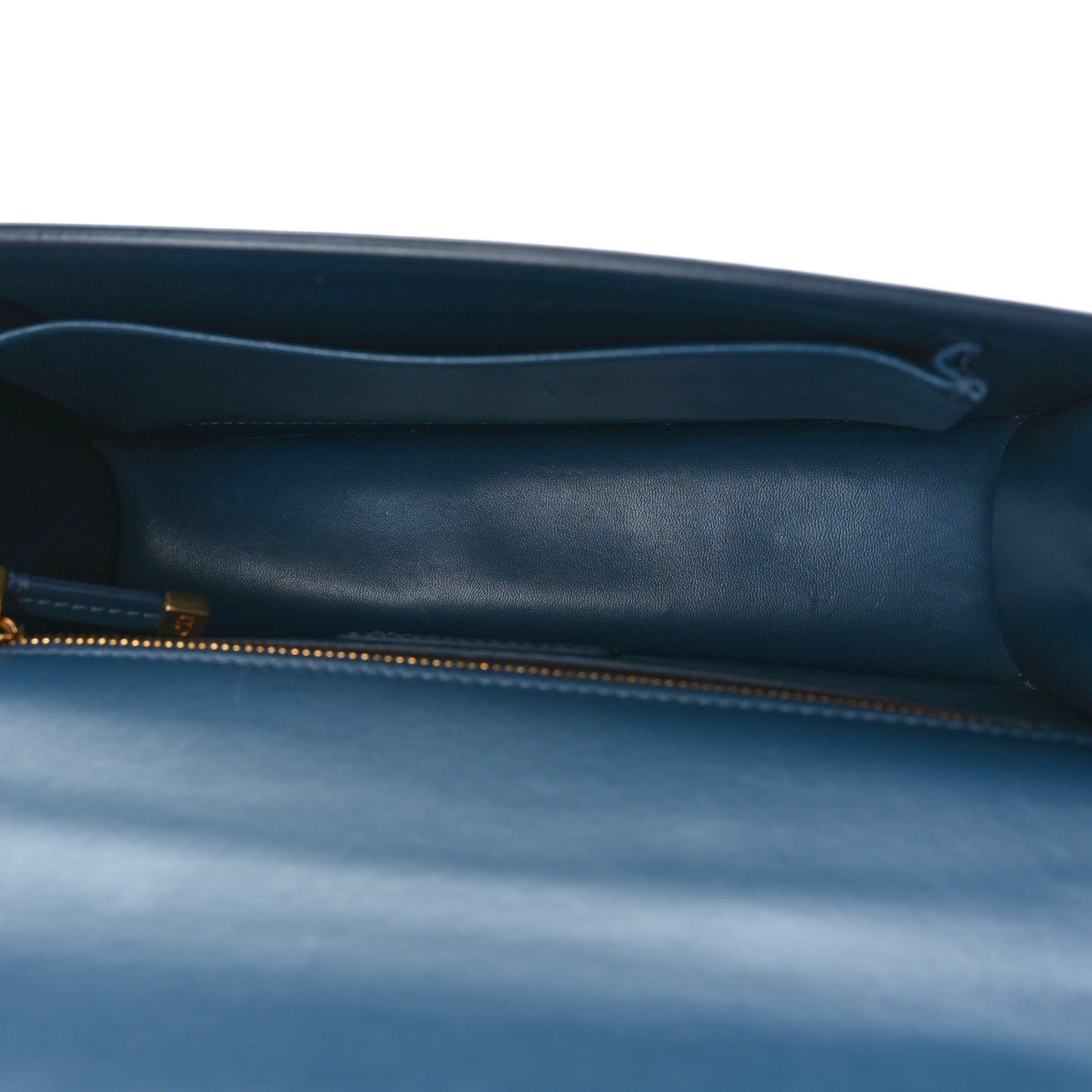 Smooth Calfskin 30 Montaigne Flap Bag Blue