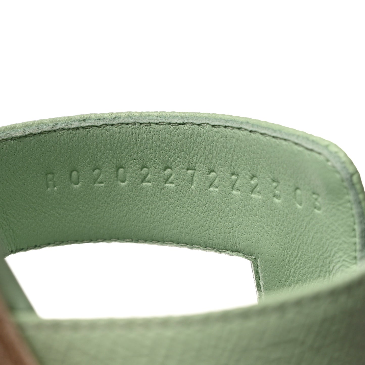Epsom Oran Sandals 38 Vert Jade