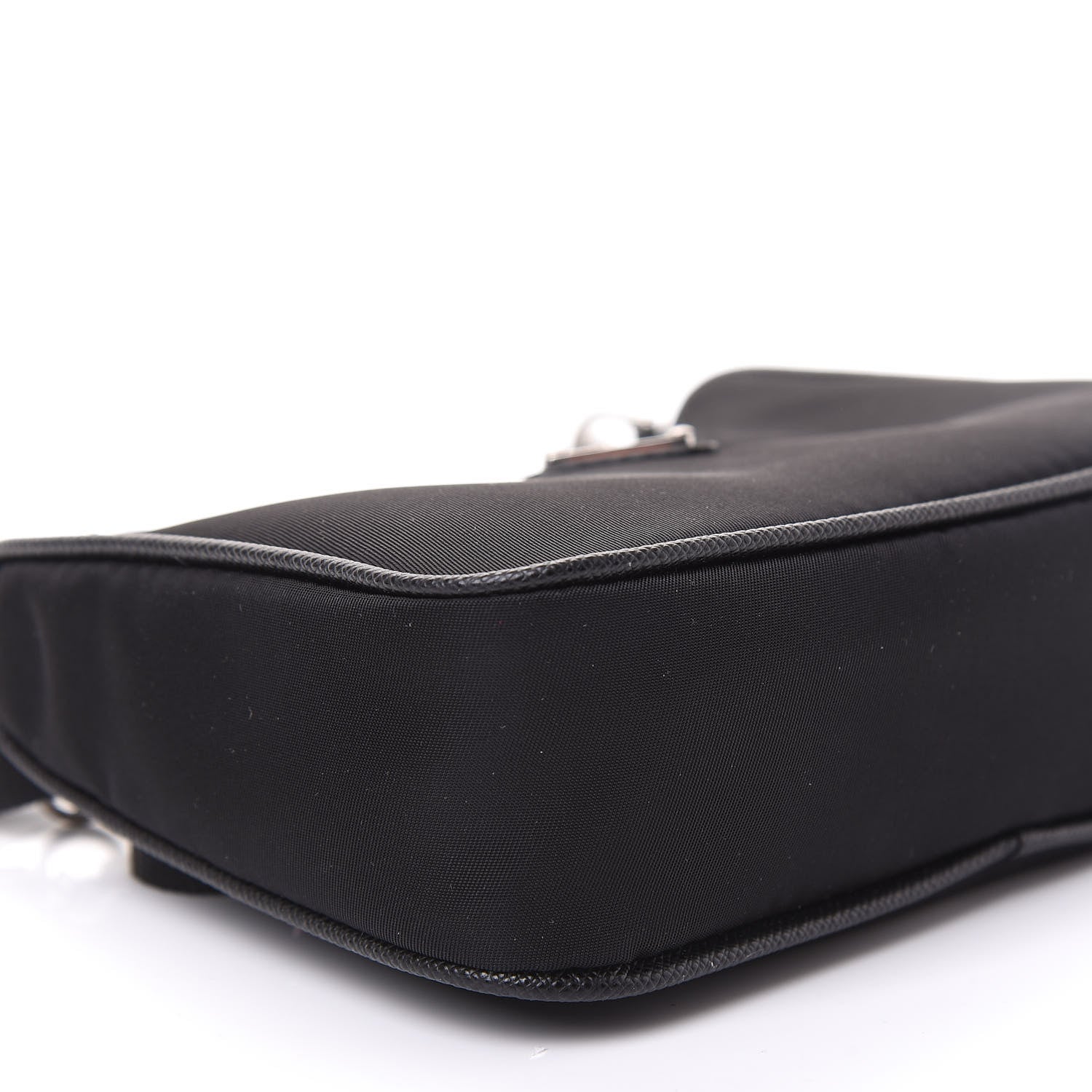 Prada Tessuto Nylon Mini Re-Edition 2000 Shoulder Bag Black 6 of 12