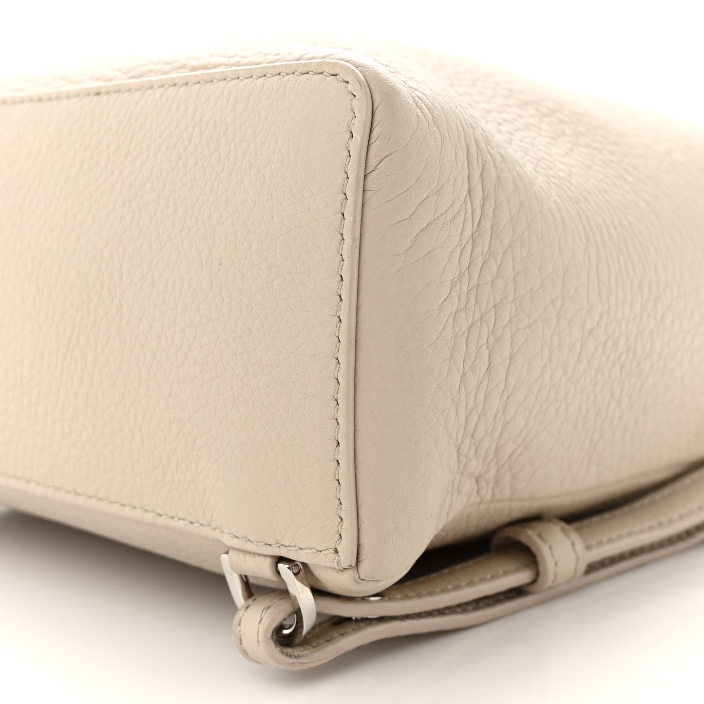 Grained Calfskin Extra Pocket L23.5 Backpack Dust Stone