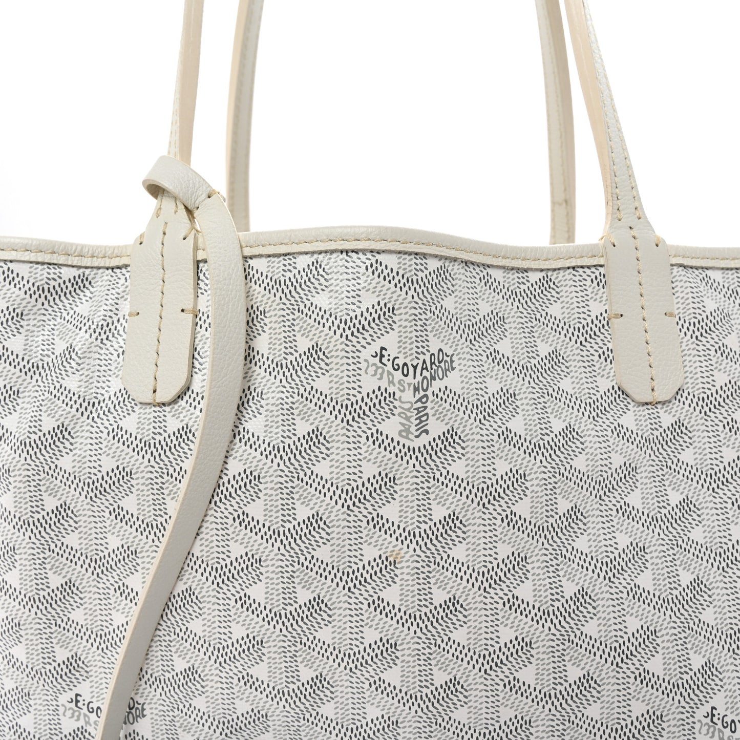 Goyardine Saint Louis PM White
