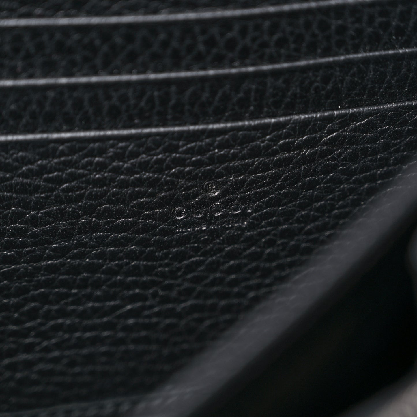 Calfskin Mini Dionysus Chain Wallet Black