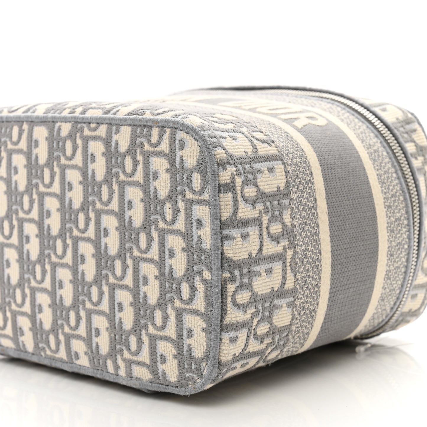 Oblique Diortravel Vanity Case Grey
