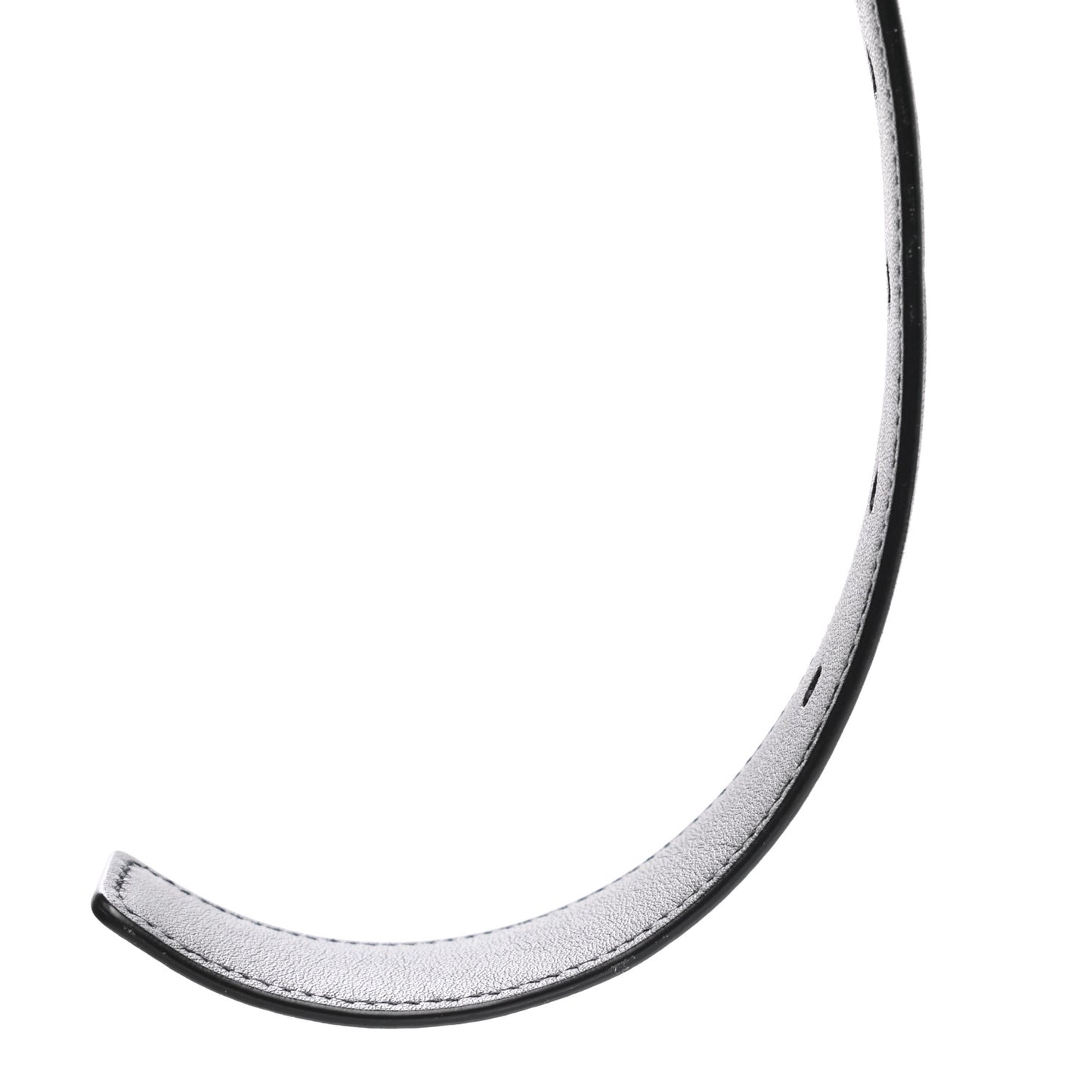 Smooth Calfskin Monogram Square Buckle Belt 75 30 Black