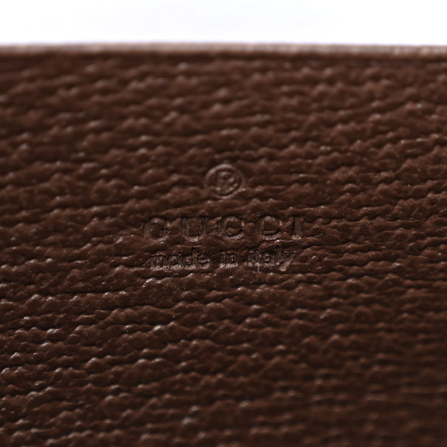 Monogram Jumbo GG Textured Dollar Calfskin Mini Dionysus Chain Wallet Camel Ebony New Acero