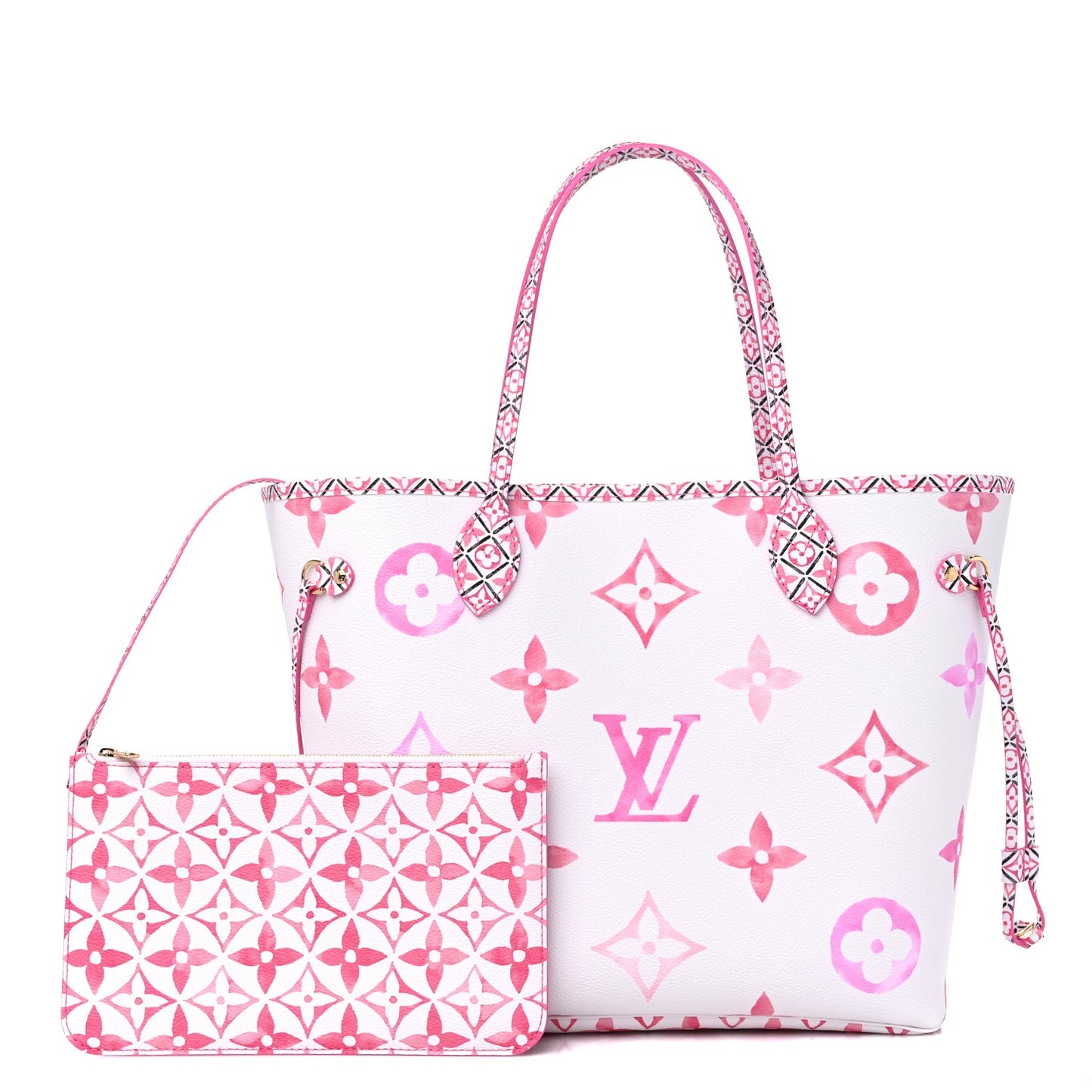 Monogram Giant By The Pool 2.0 Neverfull MM Rose