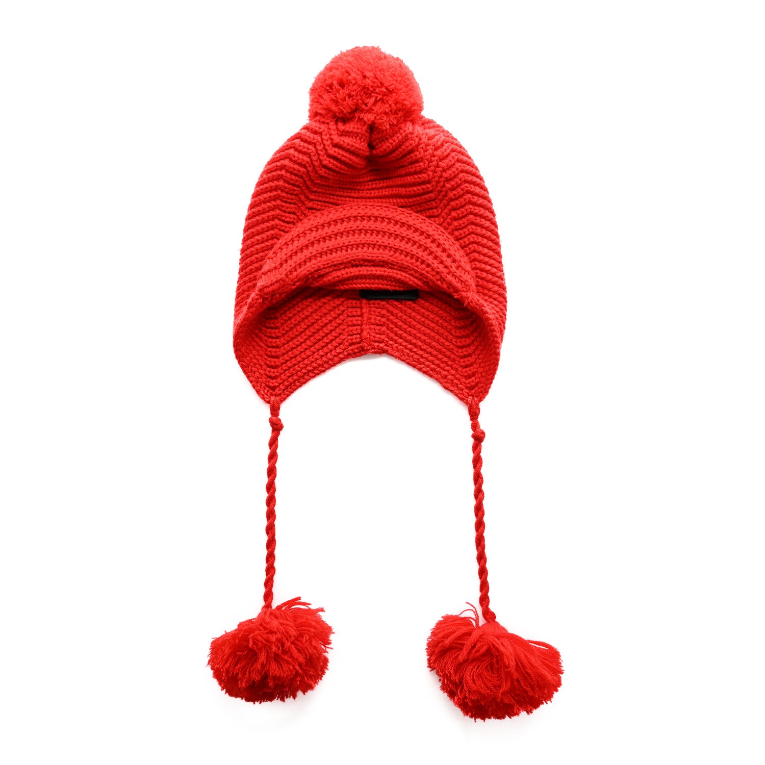Gucci Wool Hat With Tassels M Red 1 of 5