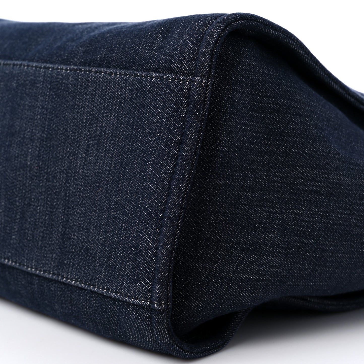 Denim Medium Deauville Tote Dark Blue