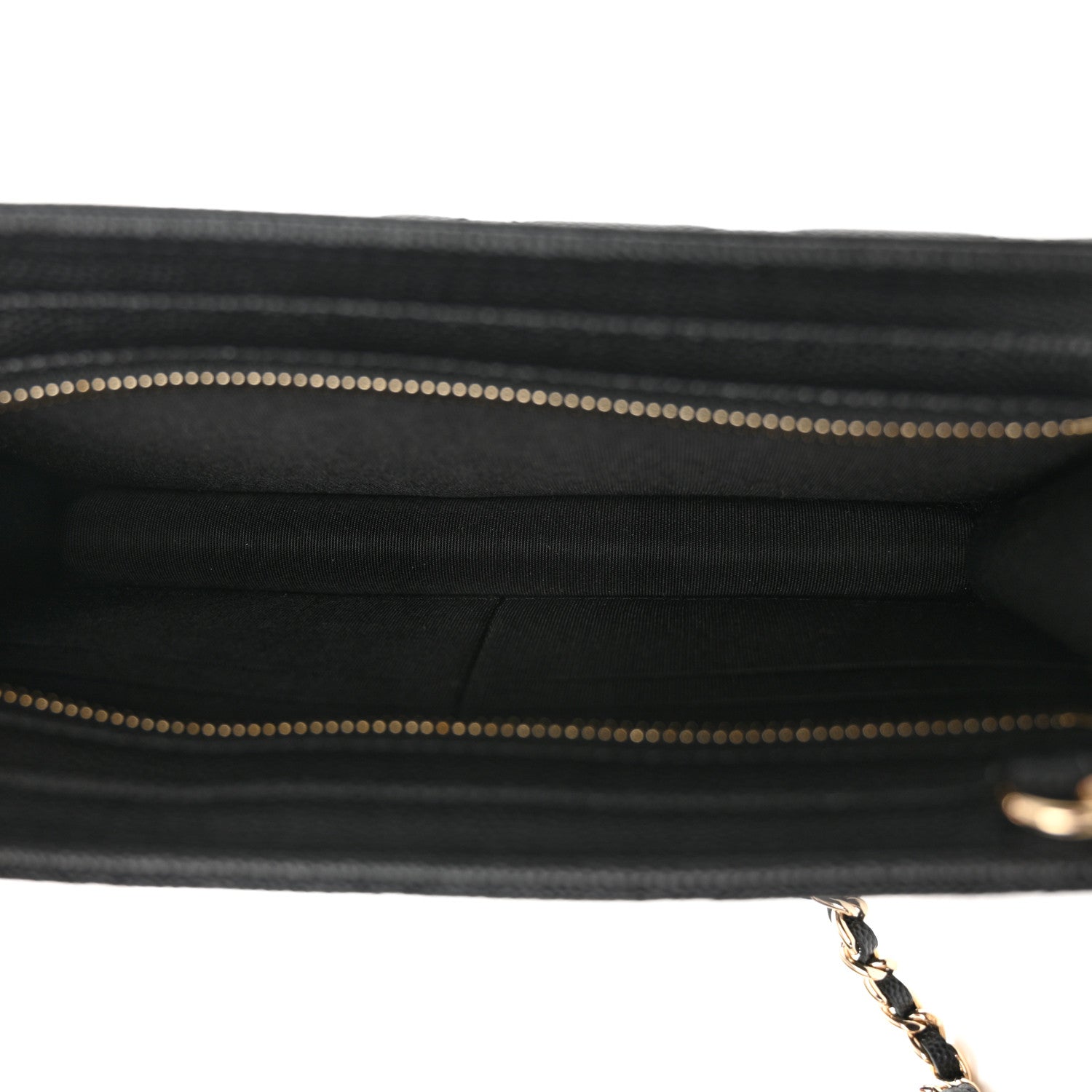 Chanel Caviar Quilted In & Out Chain Wallet Black 5 of 12