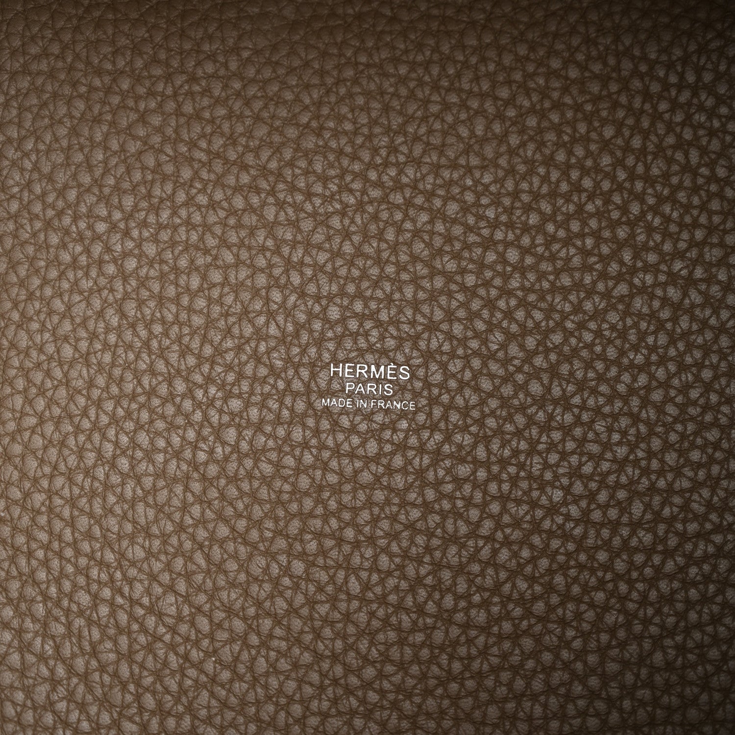 Hermes Taurillon Clemence Picotin Lock 22 MM Etoupe 6 of 10