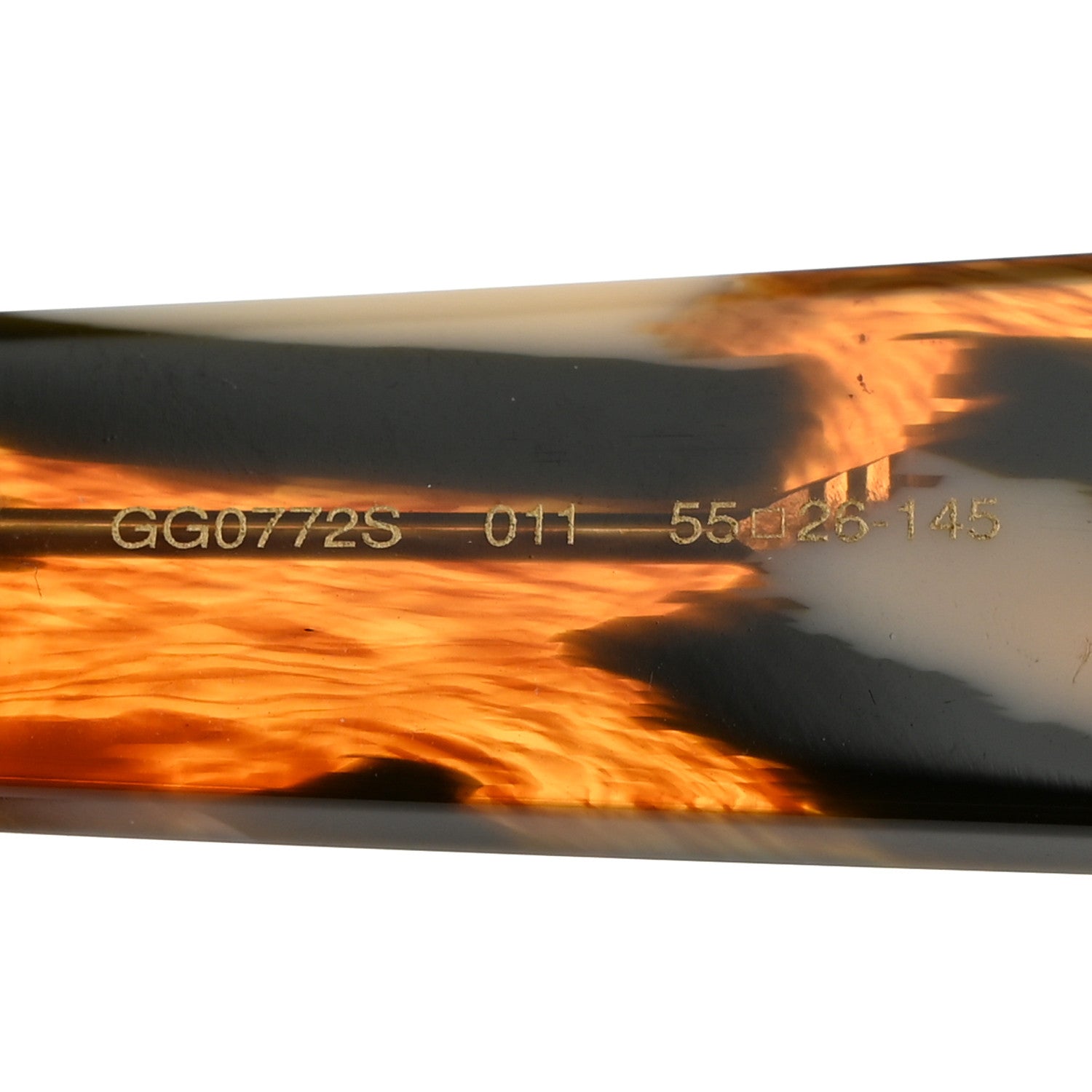 Gucci Acetate Square Sunglasses GG0772S Havana Brown 5 of 9