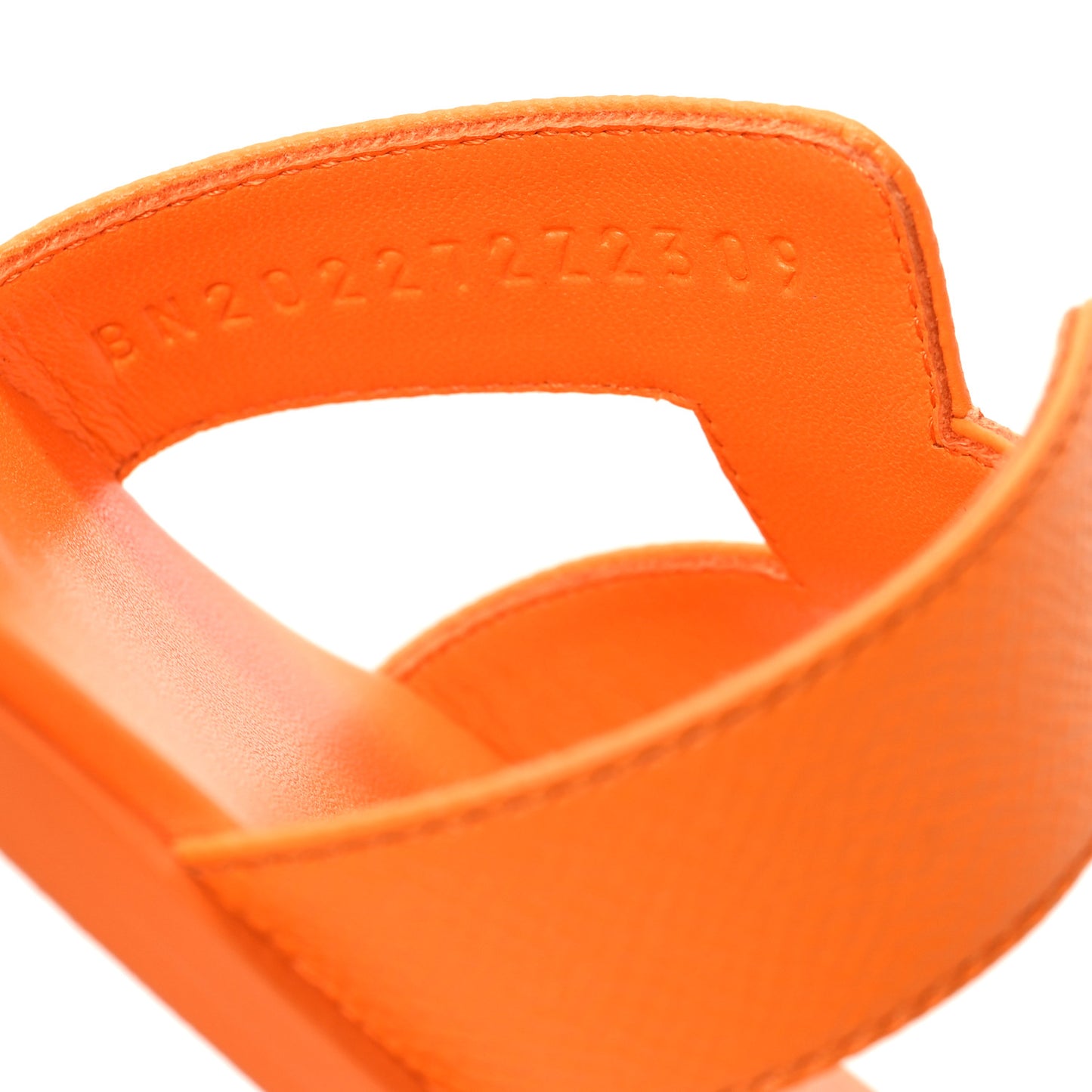 Epsom Oran Sandals 38.5 Orange Sunset