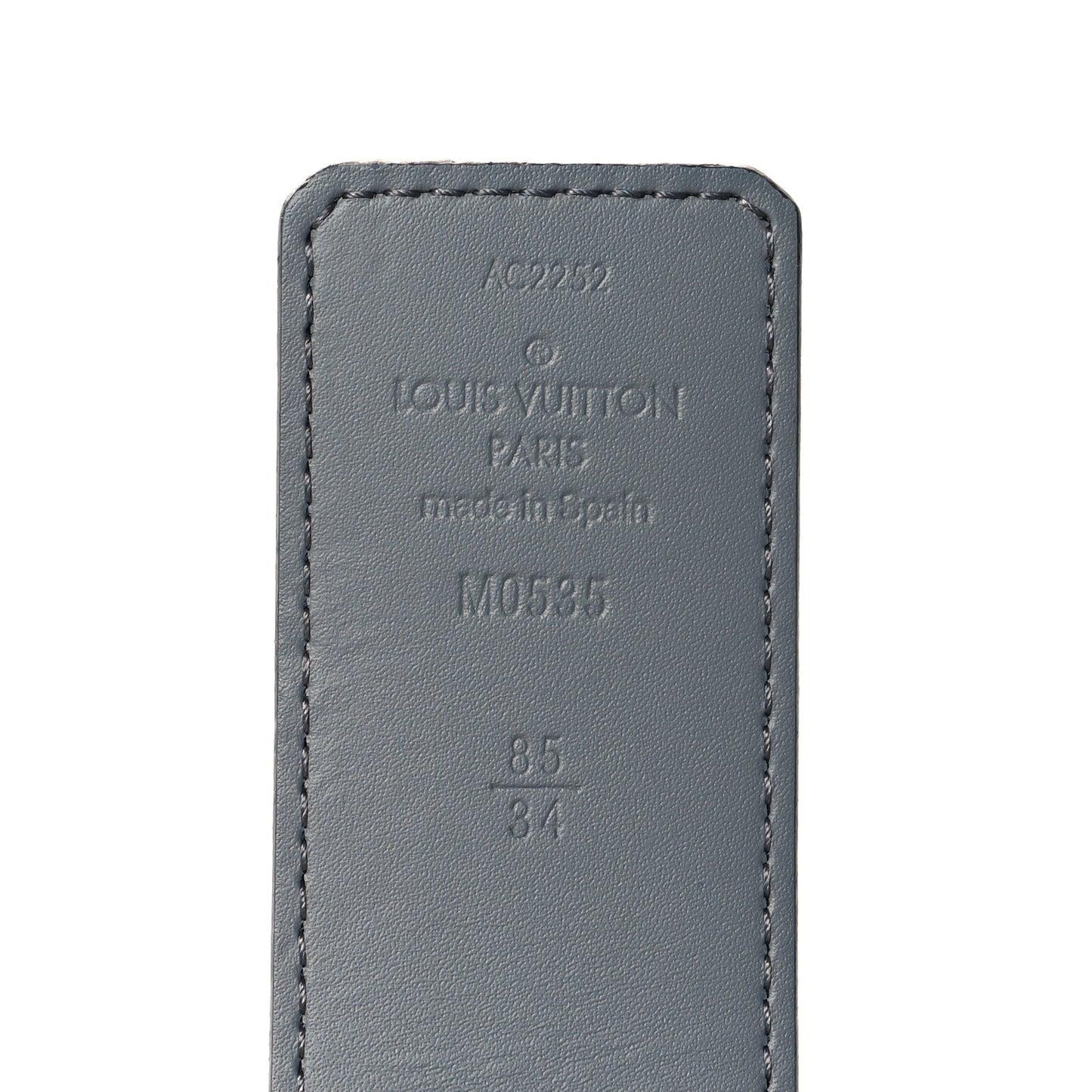 Monogram Eclipse 40mm LV Initiales Reversible Belt  85 34