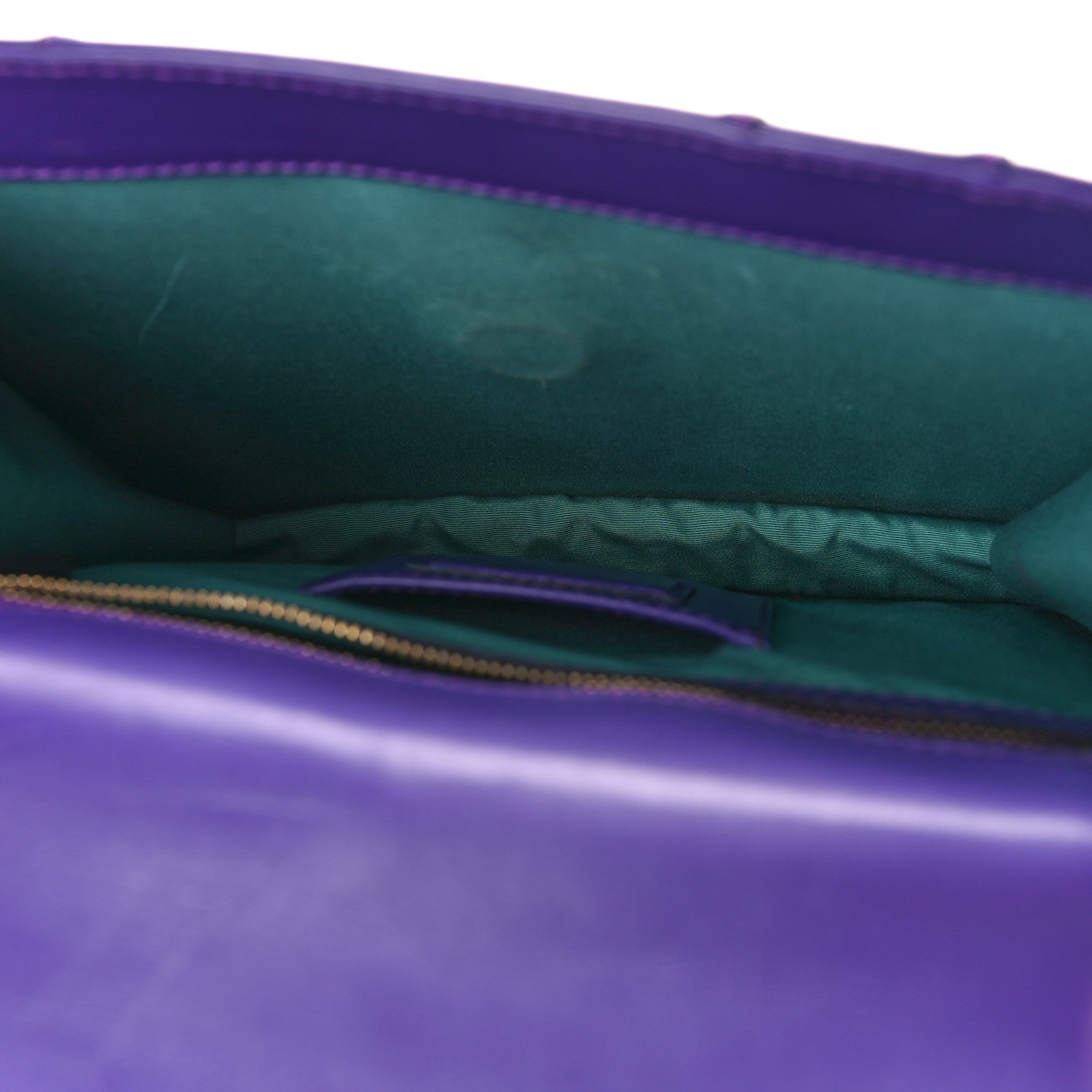 Bulgari Calfskin Serpenti Forever Crossbody Bag Amethyst 6 of 12
