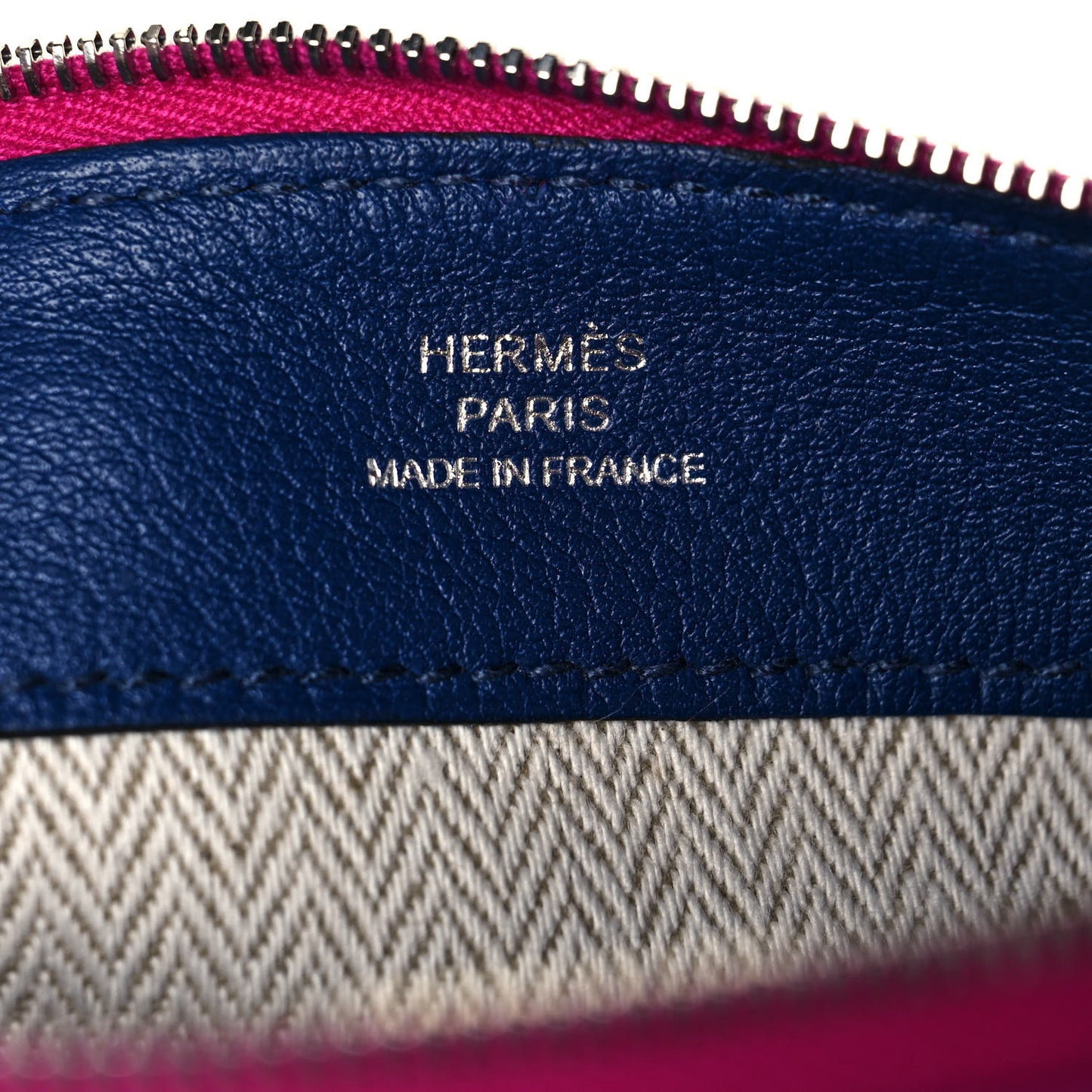 Milo Lambskin Tohubohu Pouch PM Rose Pourpre Bleu Saphir