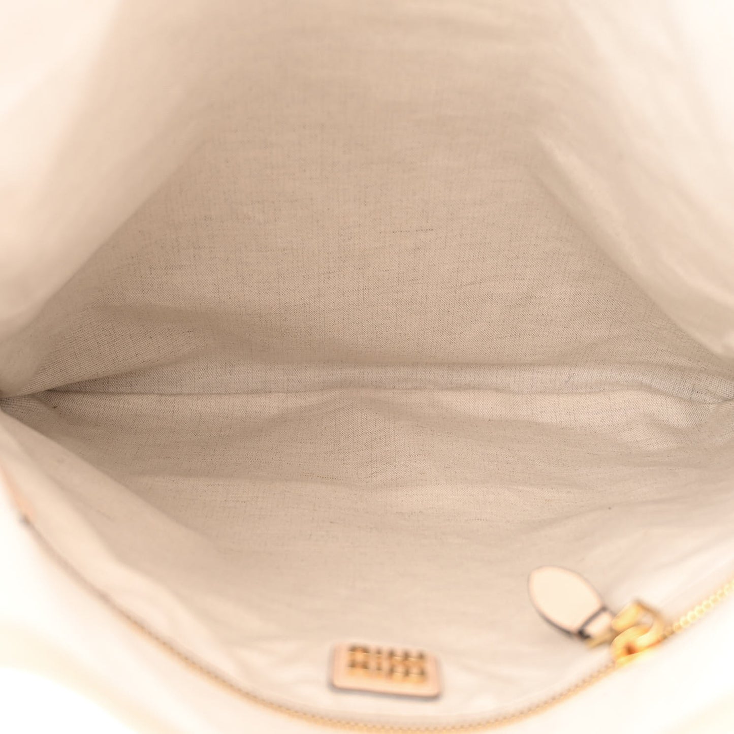 Nappa Ivy Bag Travertine Stone
