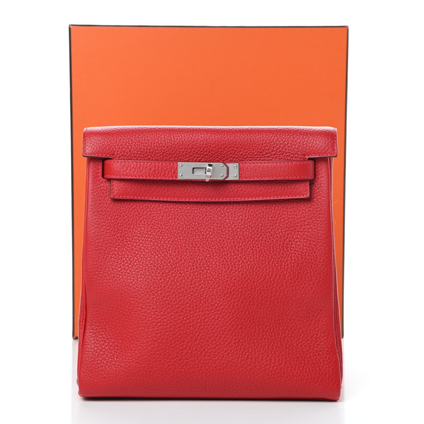 Togo Kelly Ado Backpack Rouge Casaque