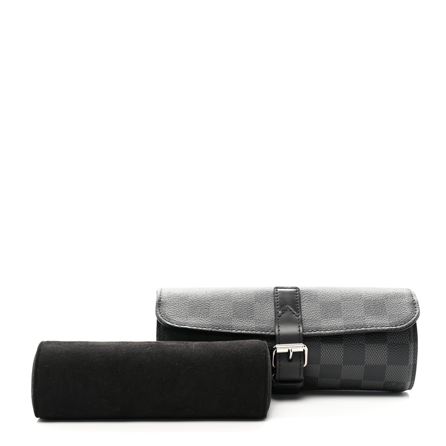 Damier Graphite 3 Watch Travel Case