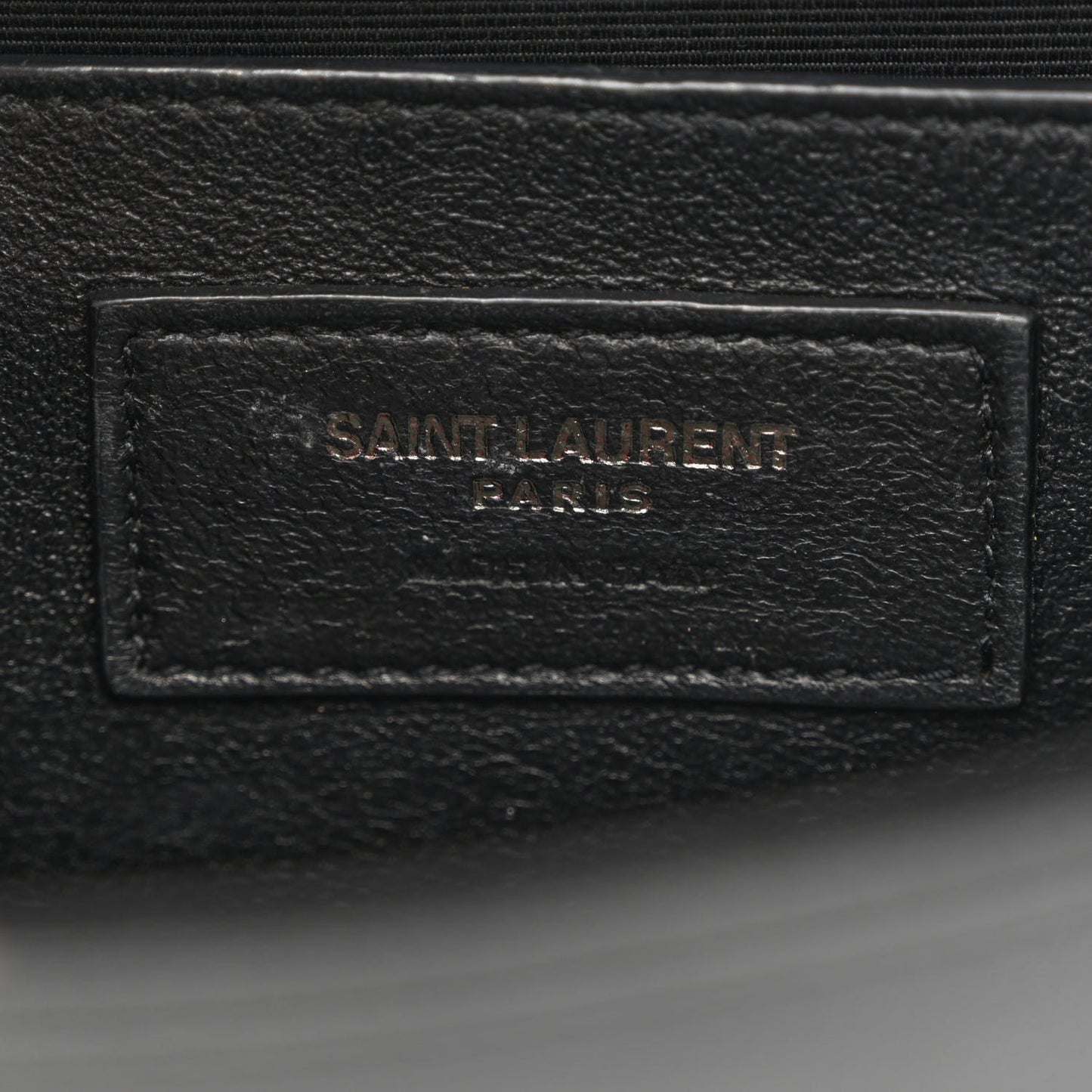 Grain De Poudre Small Monogram Monochrome Kate Satchel Black