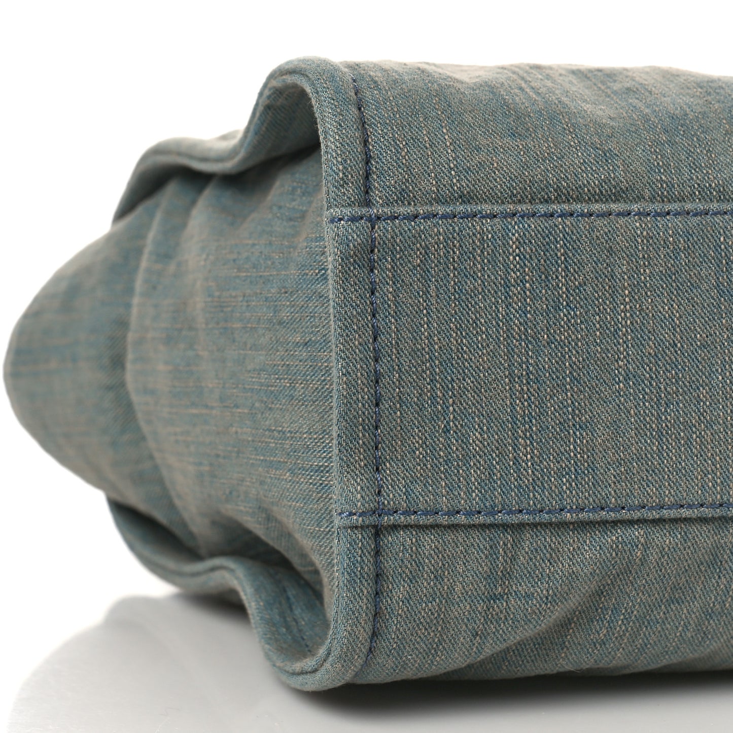 Denim Small Deauville Tote Light Blue