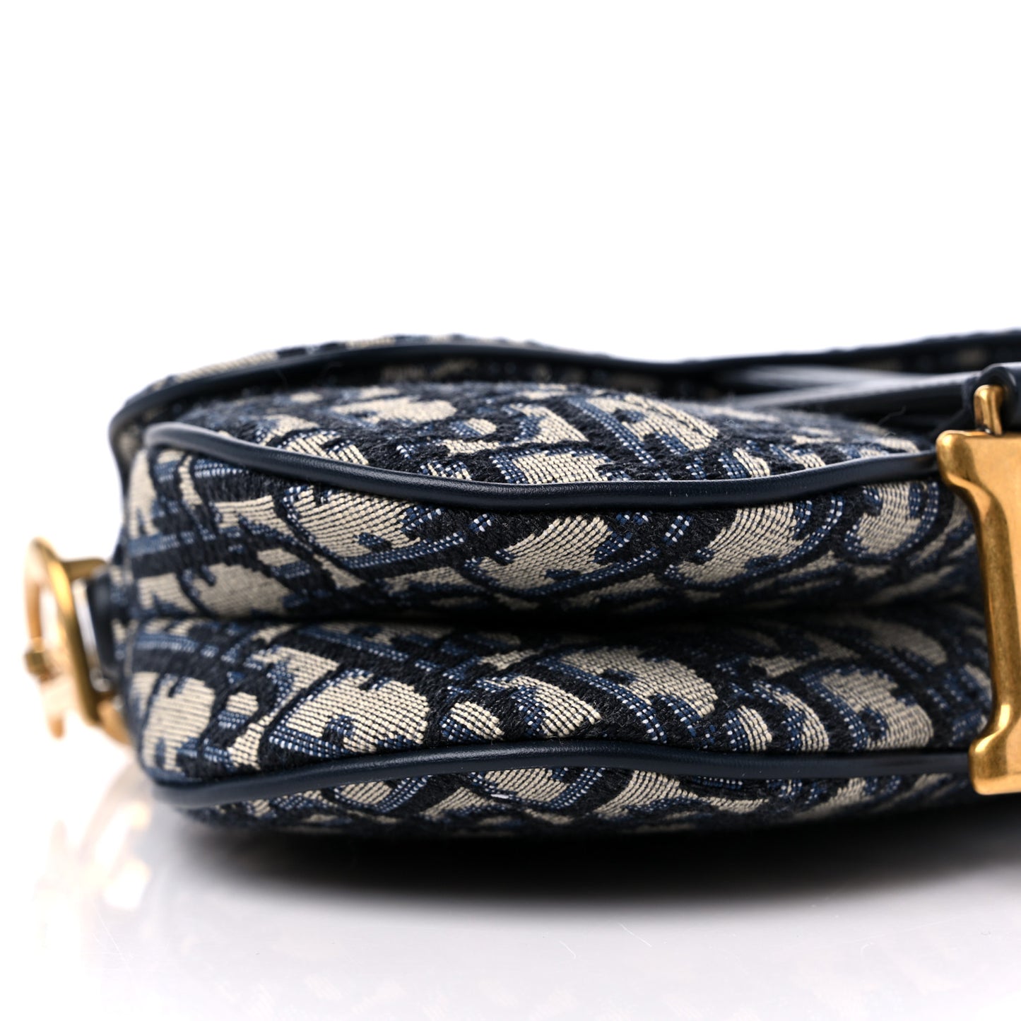 Oblique Mini Saddle Bag Blue