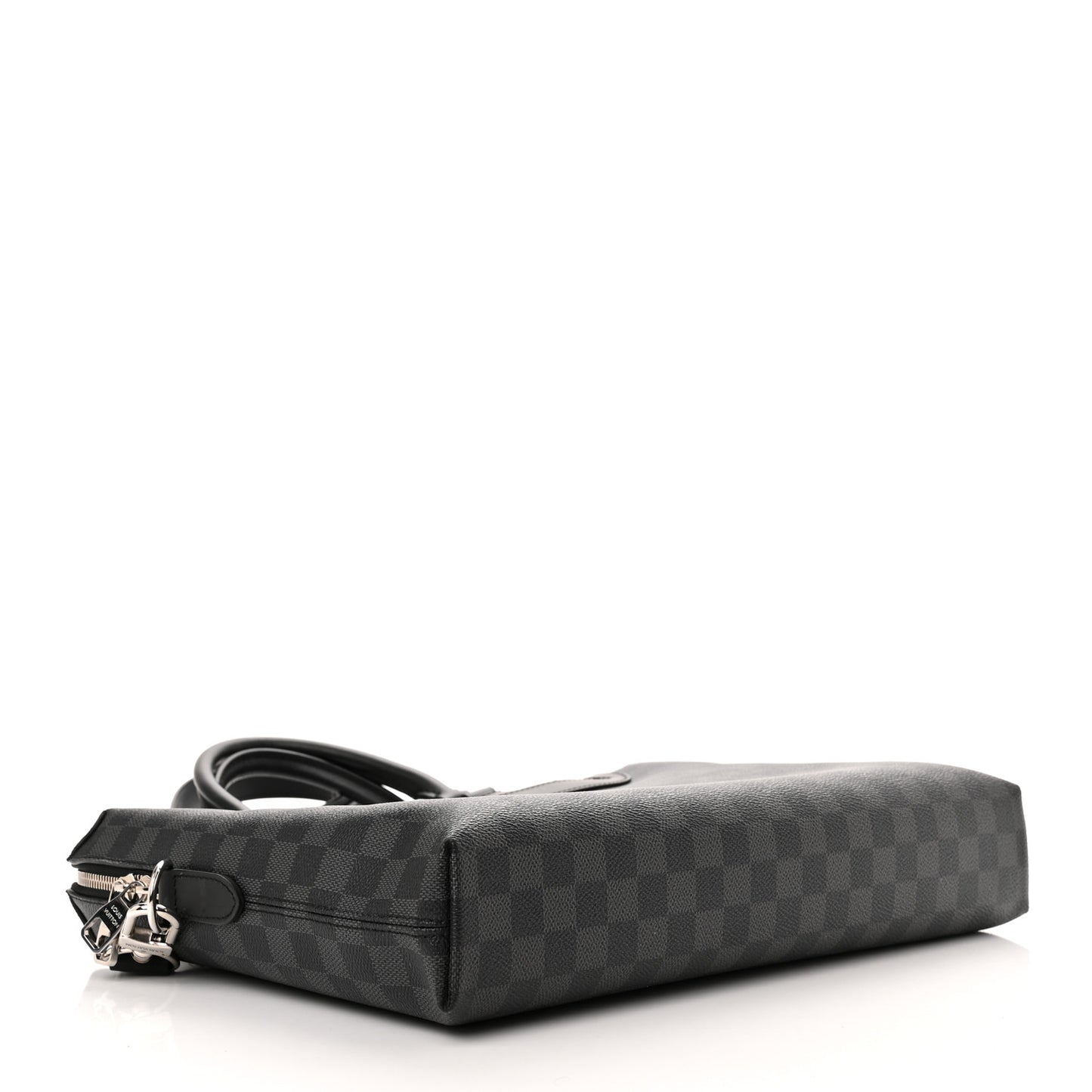 Damier Graphite Porte-Documents Jour