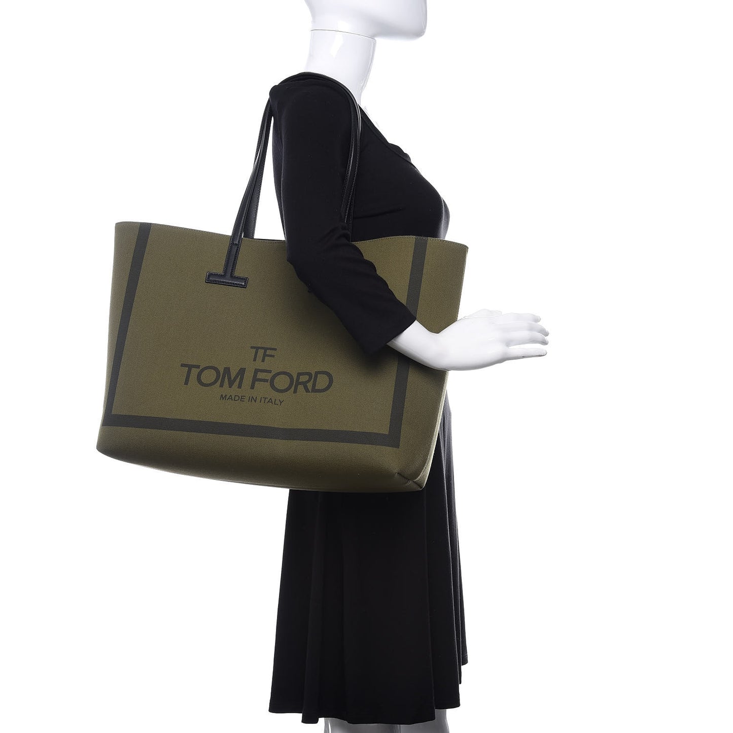 Canvas Large Tara Tote Military