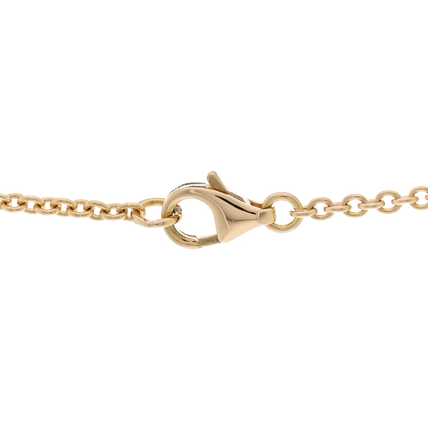 18K Yellow Gold Interlocking LOVE Necklace