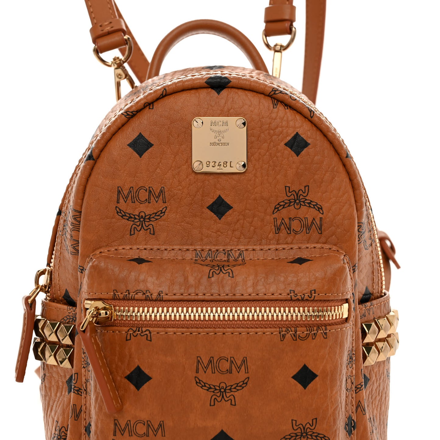 Visetos Side Stud X-Mini Stark Bebe Boo Backpack Cognac