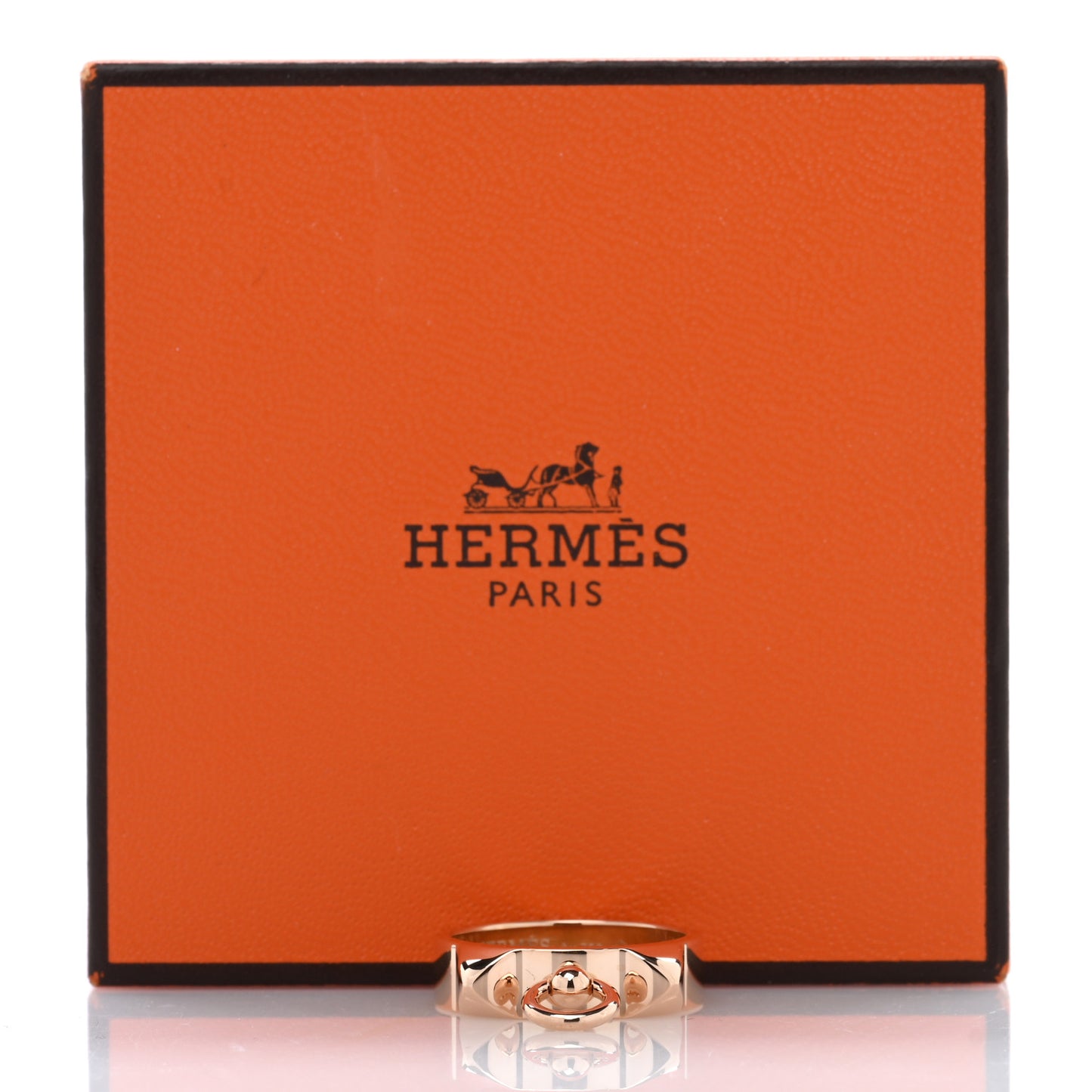 18K Rose Gold PM Collier De Chien Ring 51 5.75