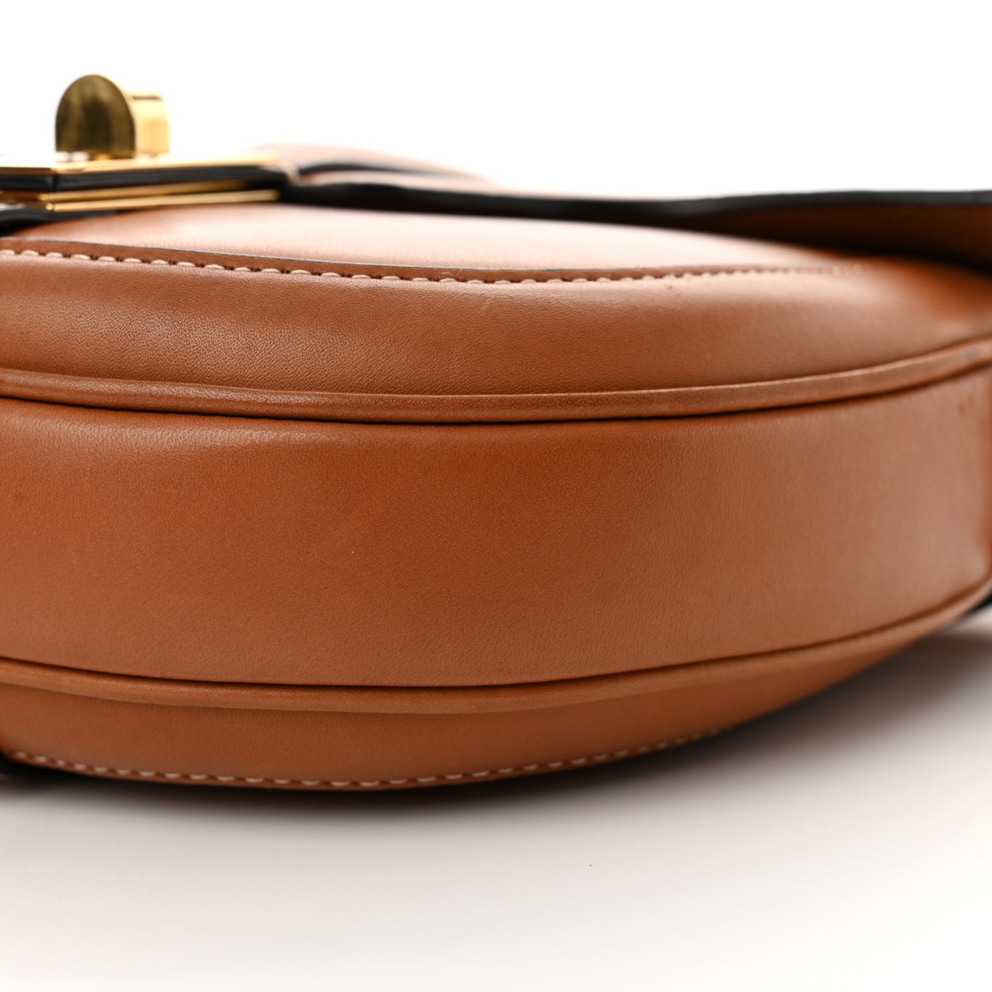 Natural Calfskin Besace Small 16 Tan