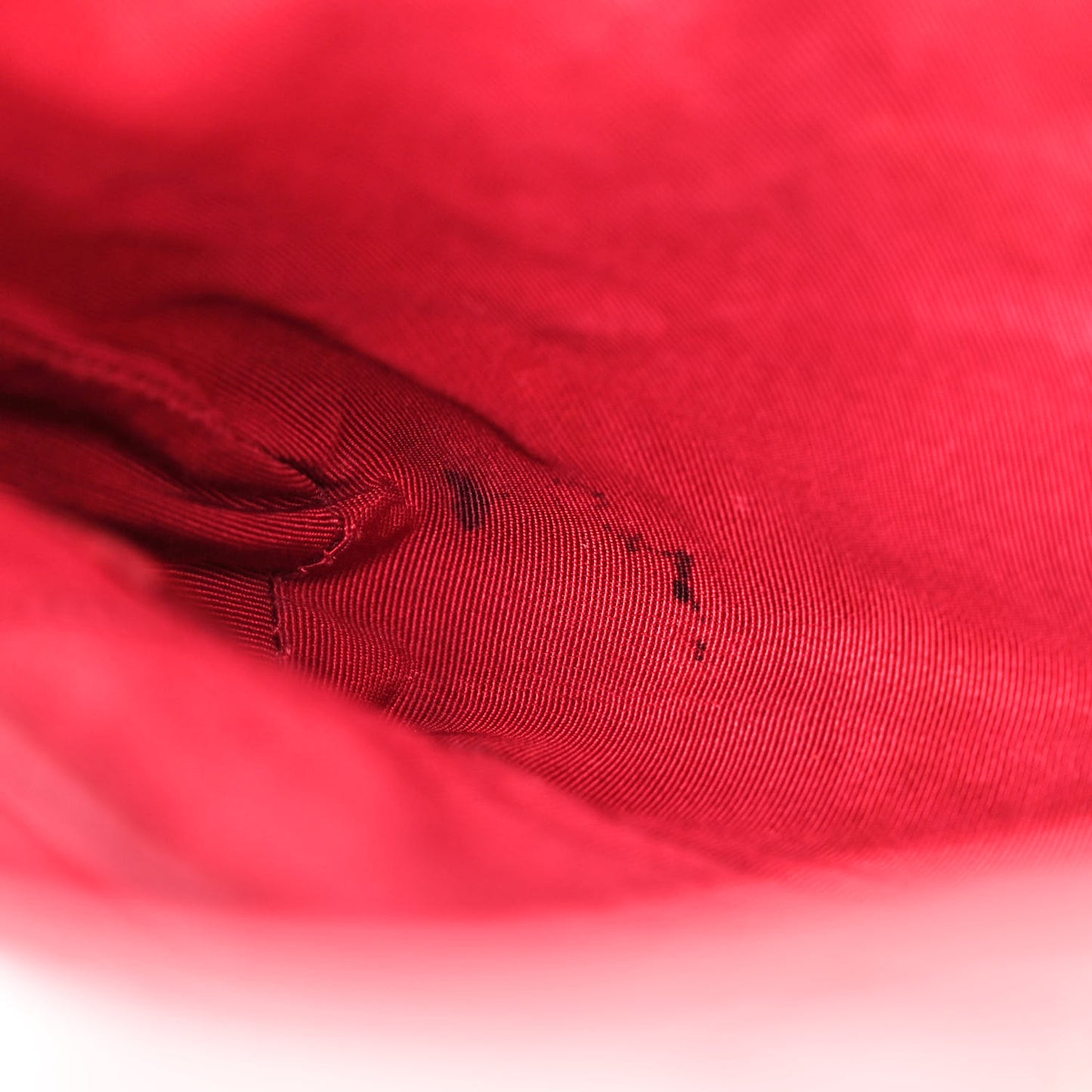 Patent Quilted Small Rock In Rome Single Flap Dark Pink
